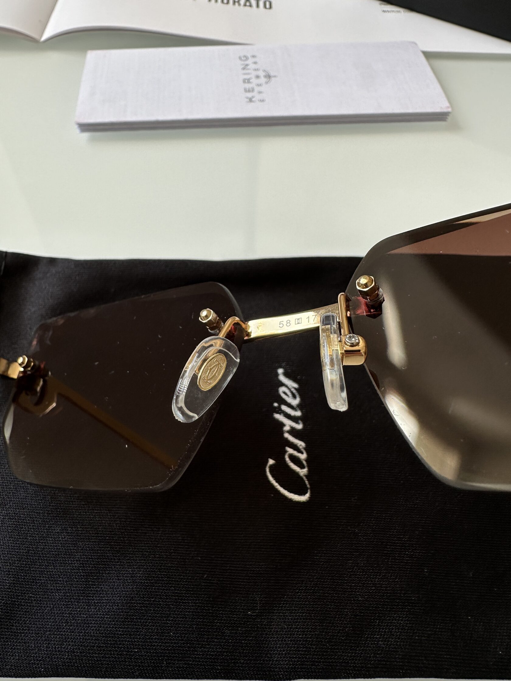 Cartier CT0627S 002C Brown/Gold - 7