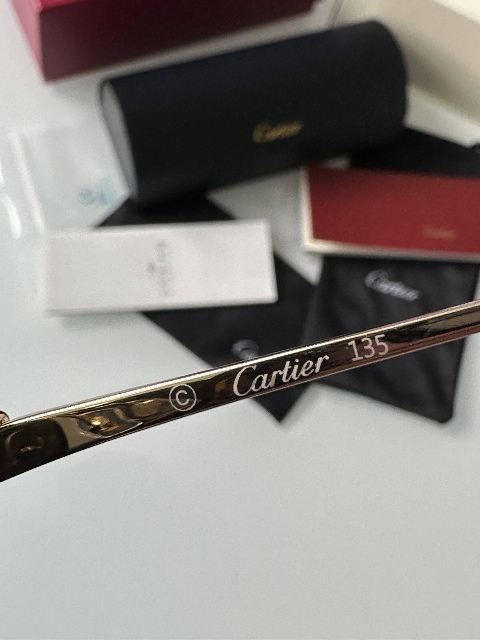 Cartier Panthère Black/Gold CT0504S - 18