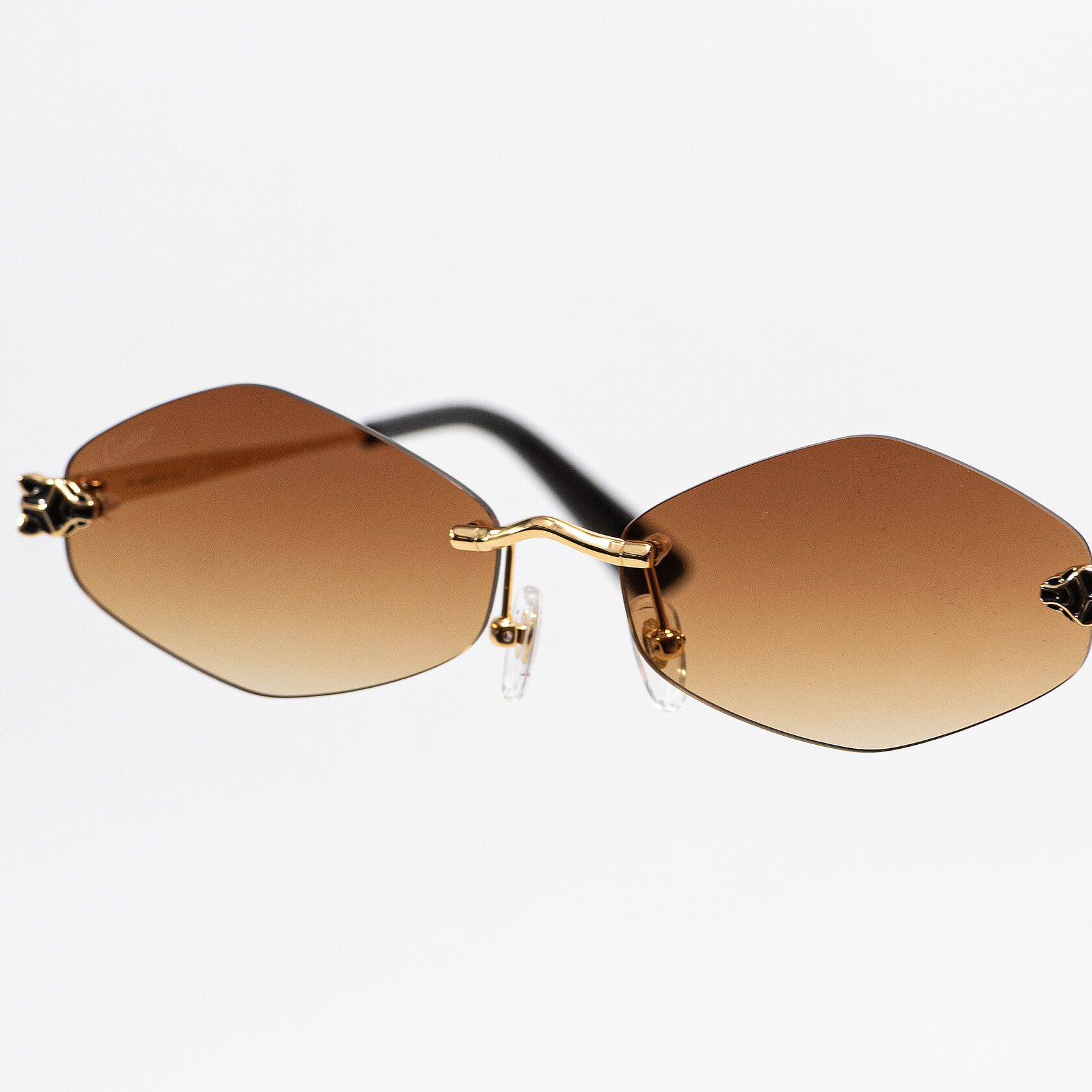 Cartier Panthère CT0065S 002 Gold/Brown - 4