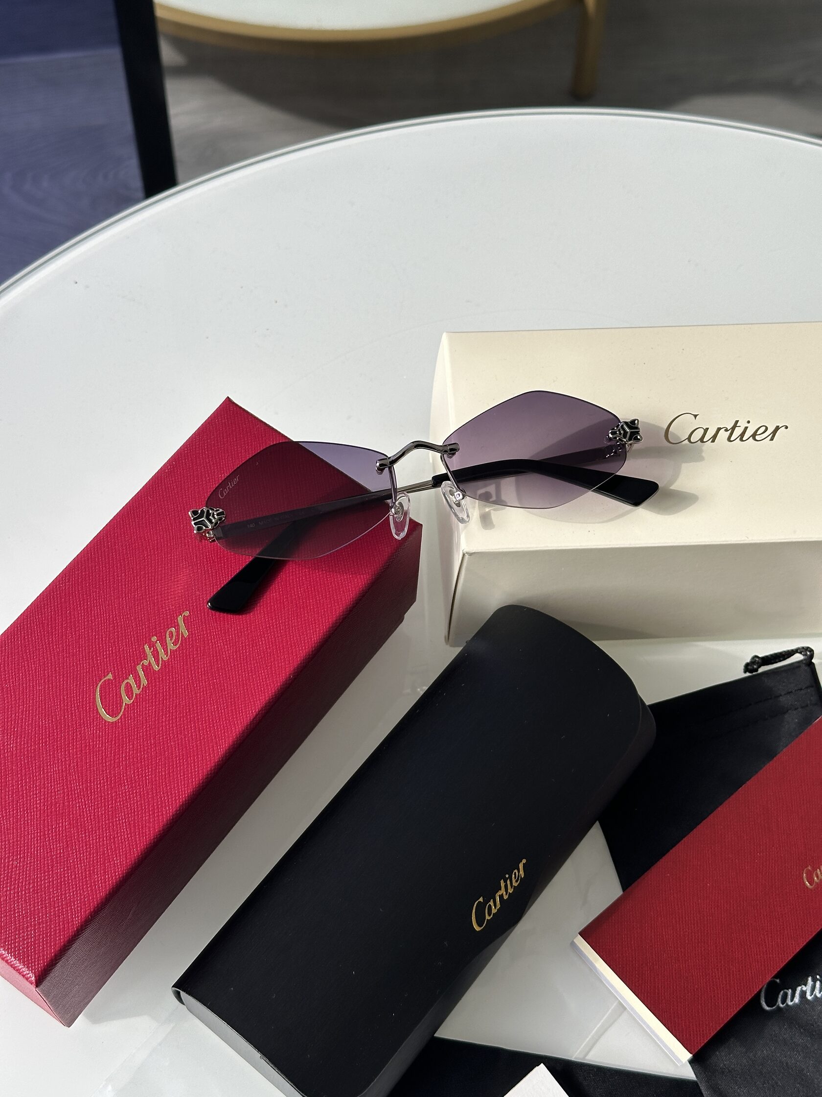 Cartier Panthère Losange Blue/Silver CT0433S - 3