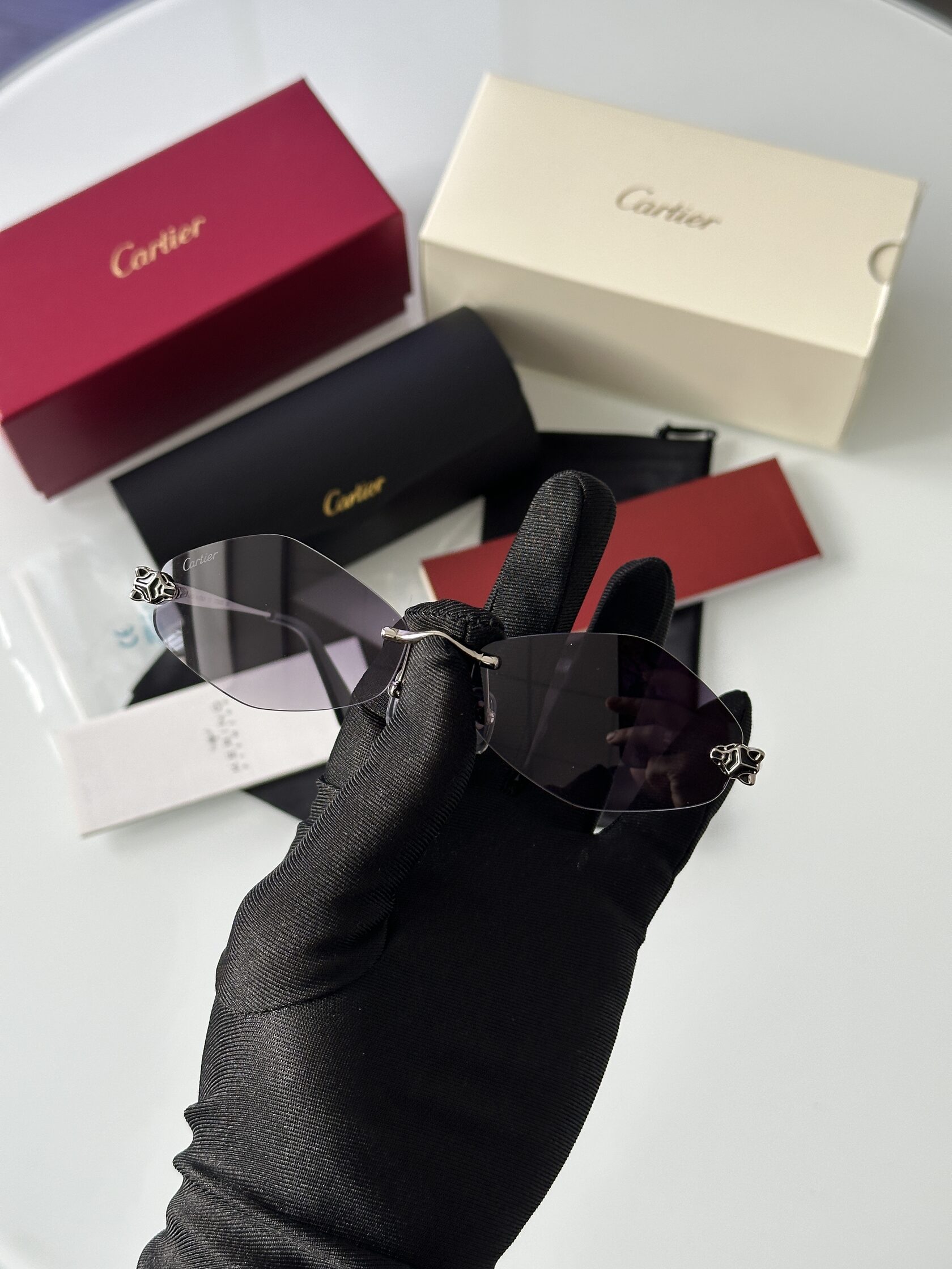 Cartier Panthère Losange Blue/Silver CT0433S - 5