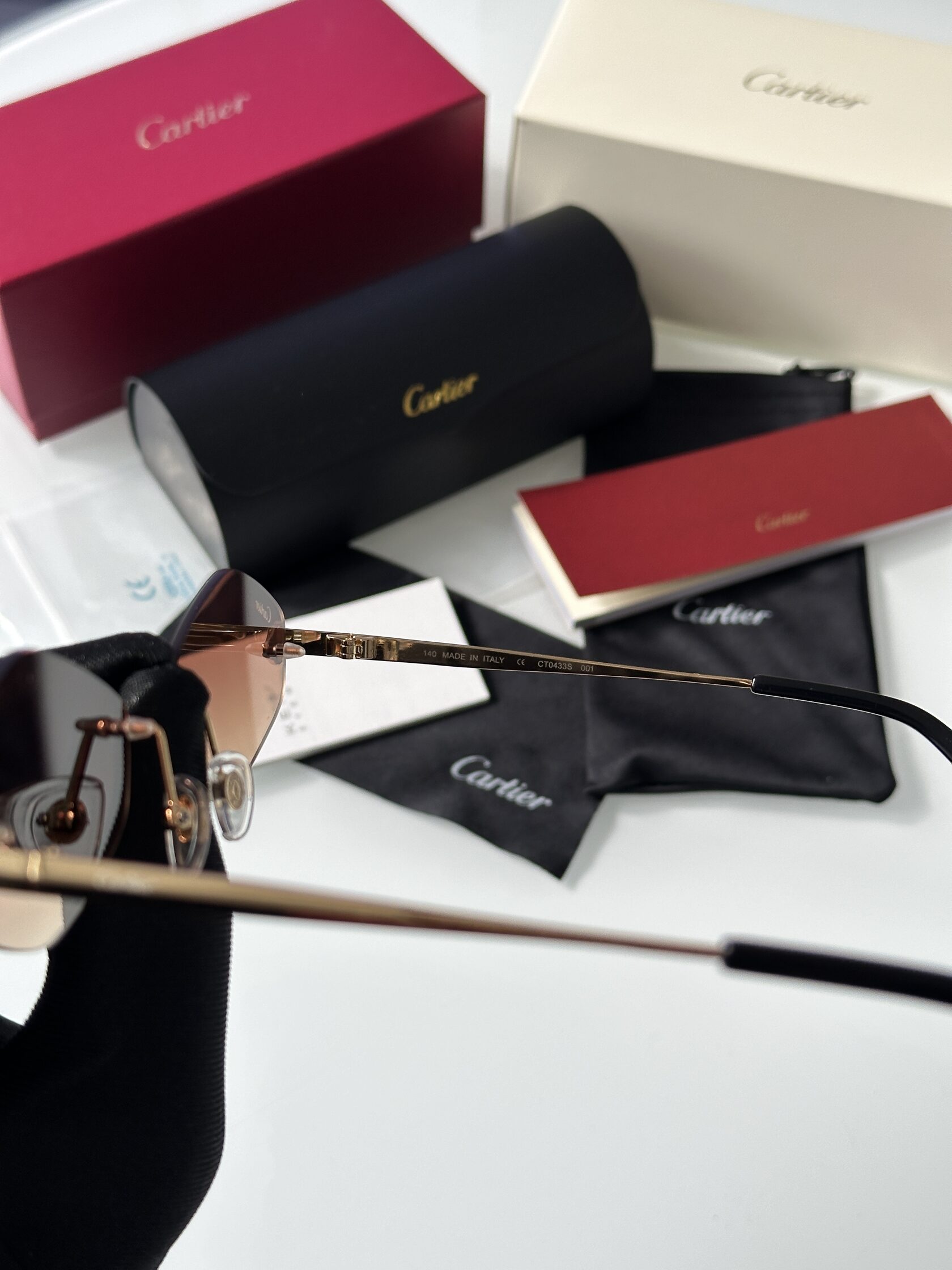 Cartier Panthère Losange Brown/Gold CT0433S - 16