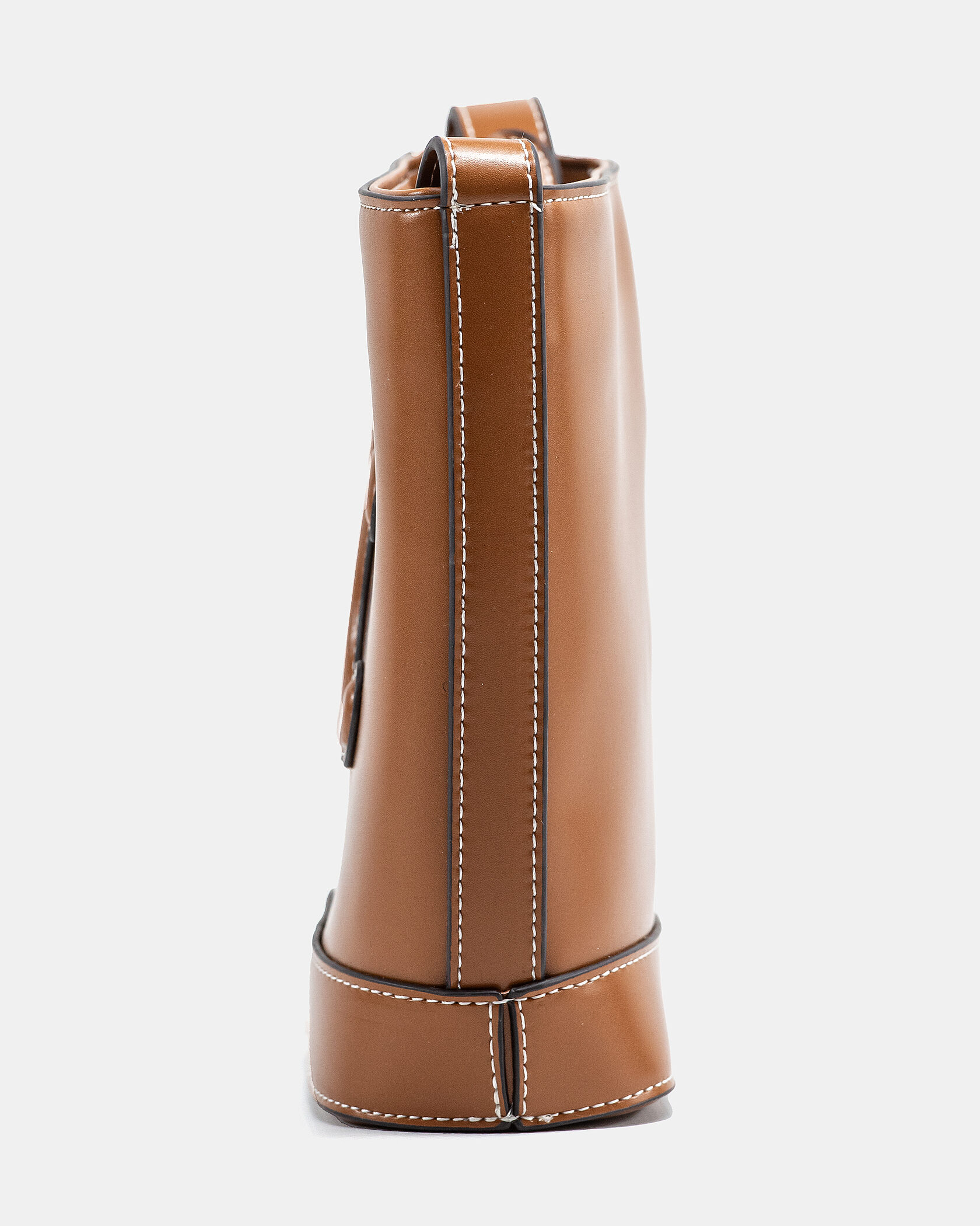 Celine Small Bucket Cuir Triomphe In Smooth Calfskin Tan Brown - 8