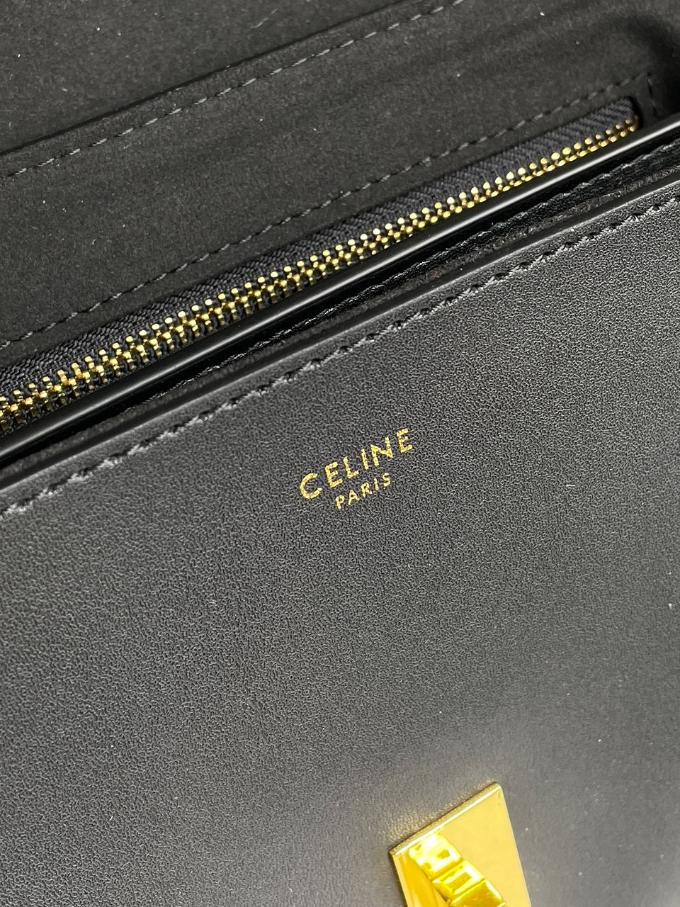 Celine Teen Soft 16 In Smooth Calfskin Tan Black - 28