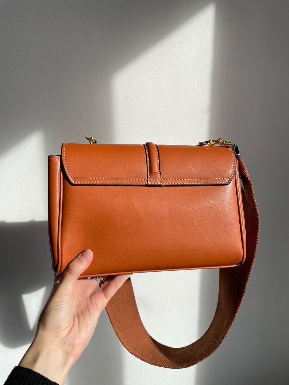 Celine Teen Soft 16 In Smooth Calfskin Tan Brown - 16