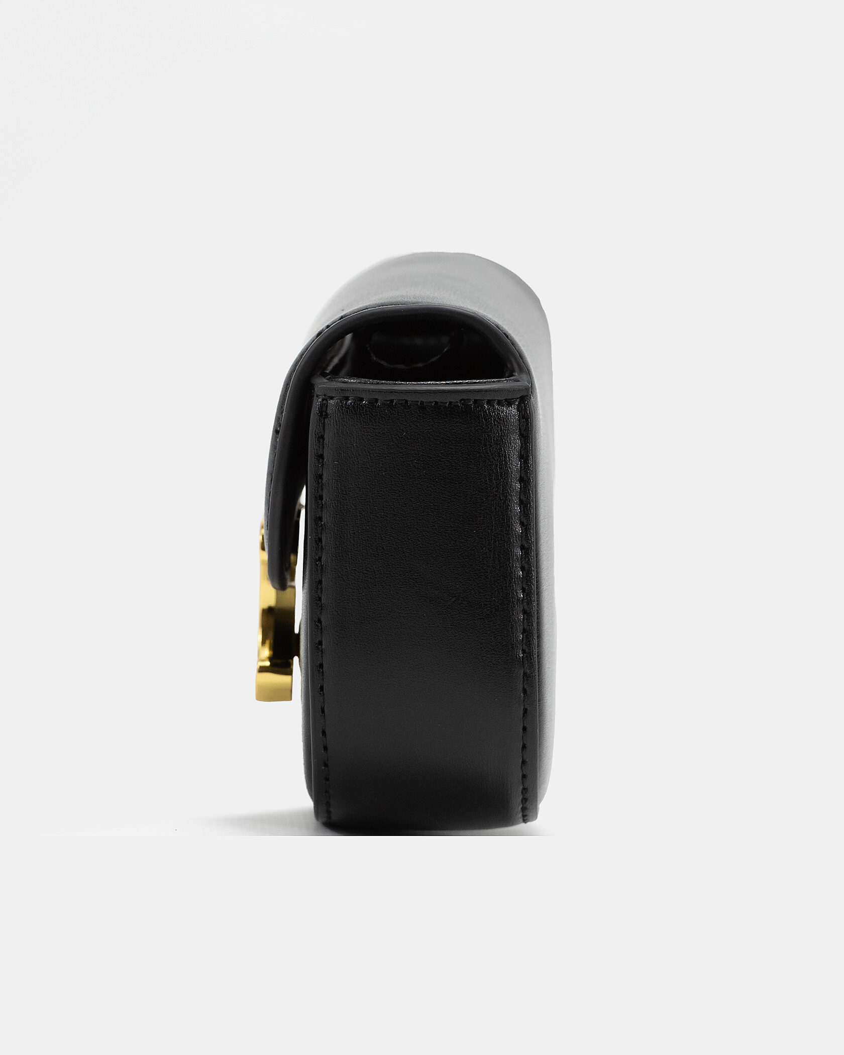 Celine Triomphe Mini Claude Shoulder Bag Black - 7