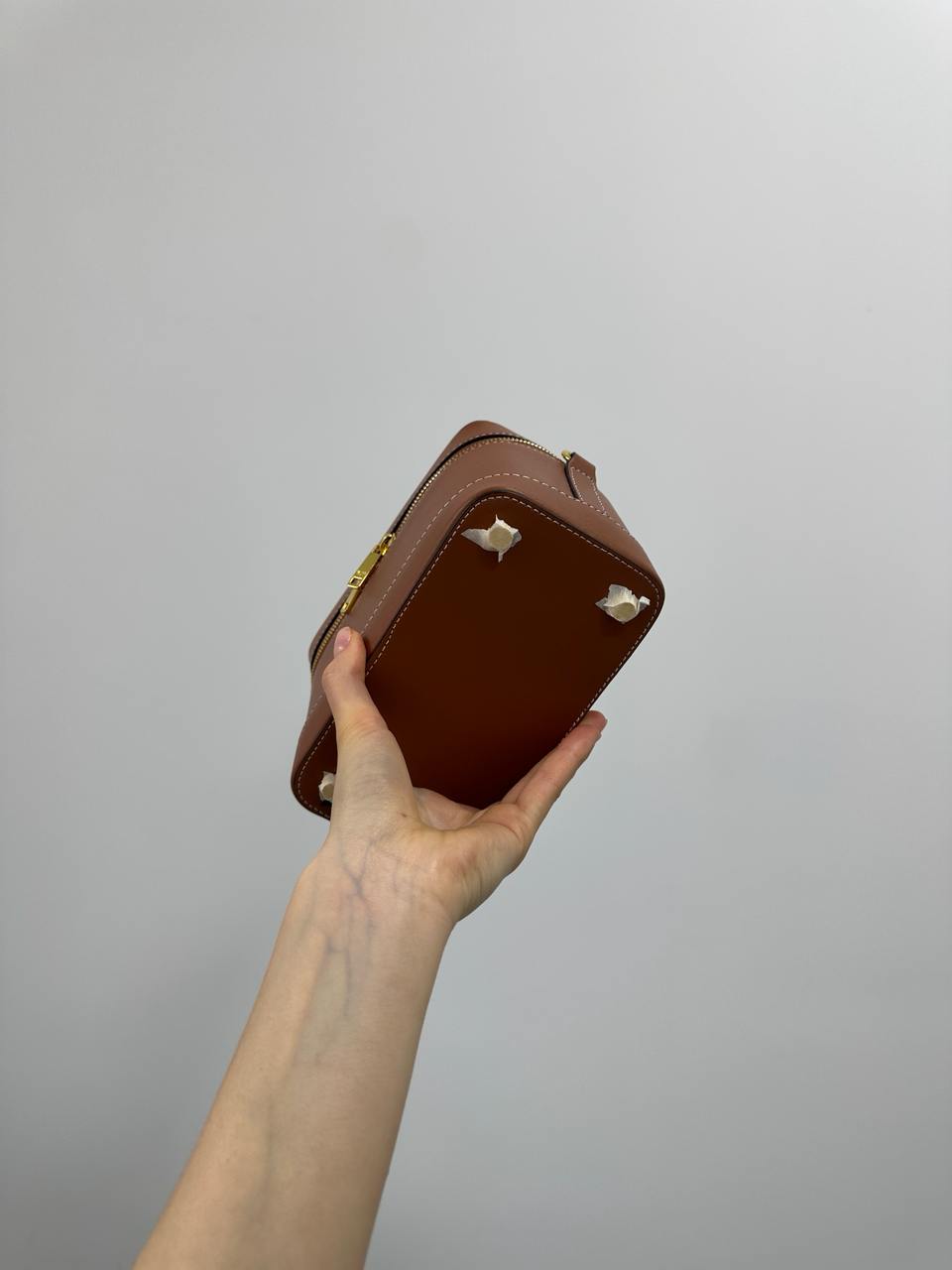 Celine Vanity In Smooth Satinated Calfskin Brown - 11