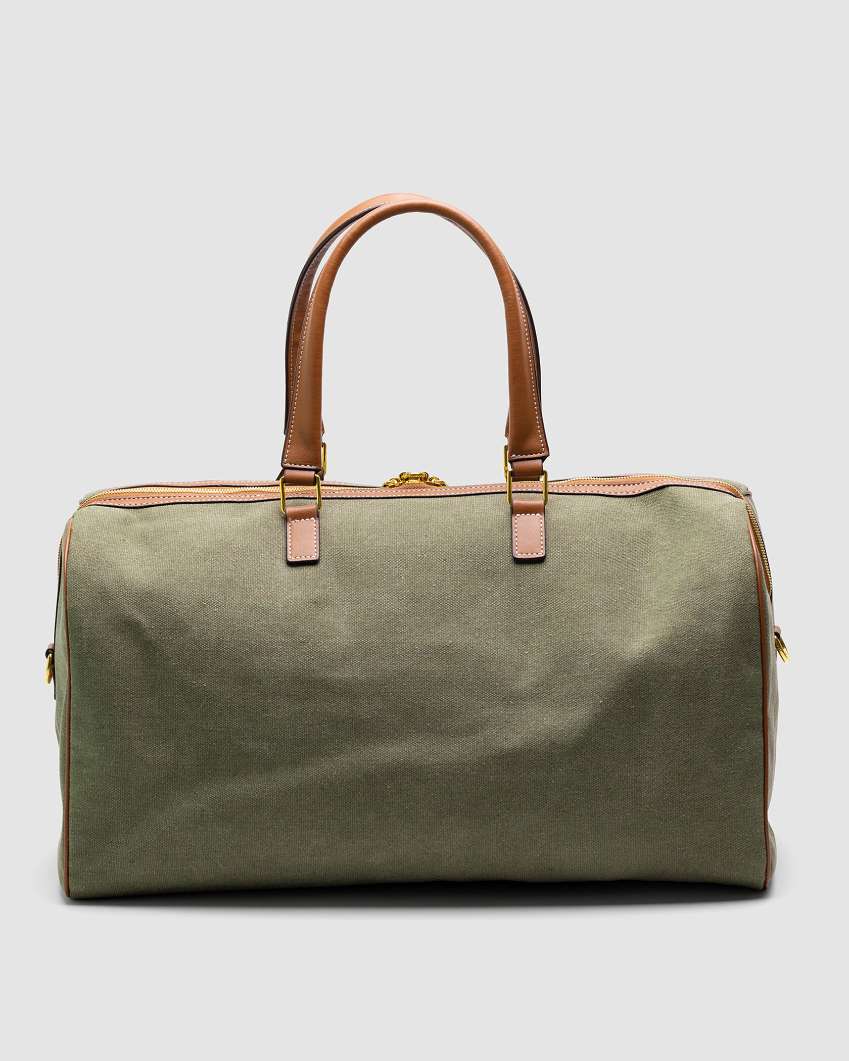 Celine Women Large Voyage Bag in Textile with Celine Print and Calfskin - 7