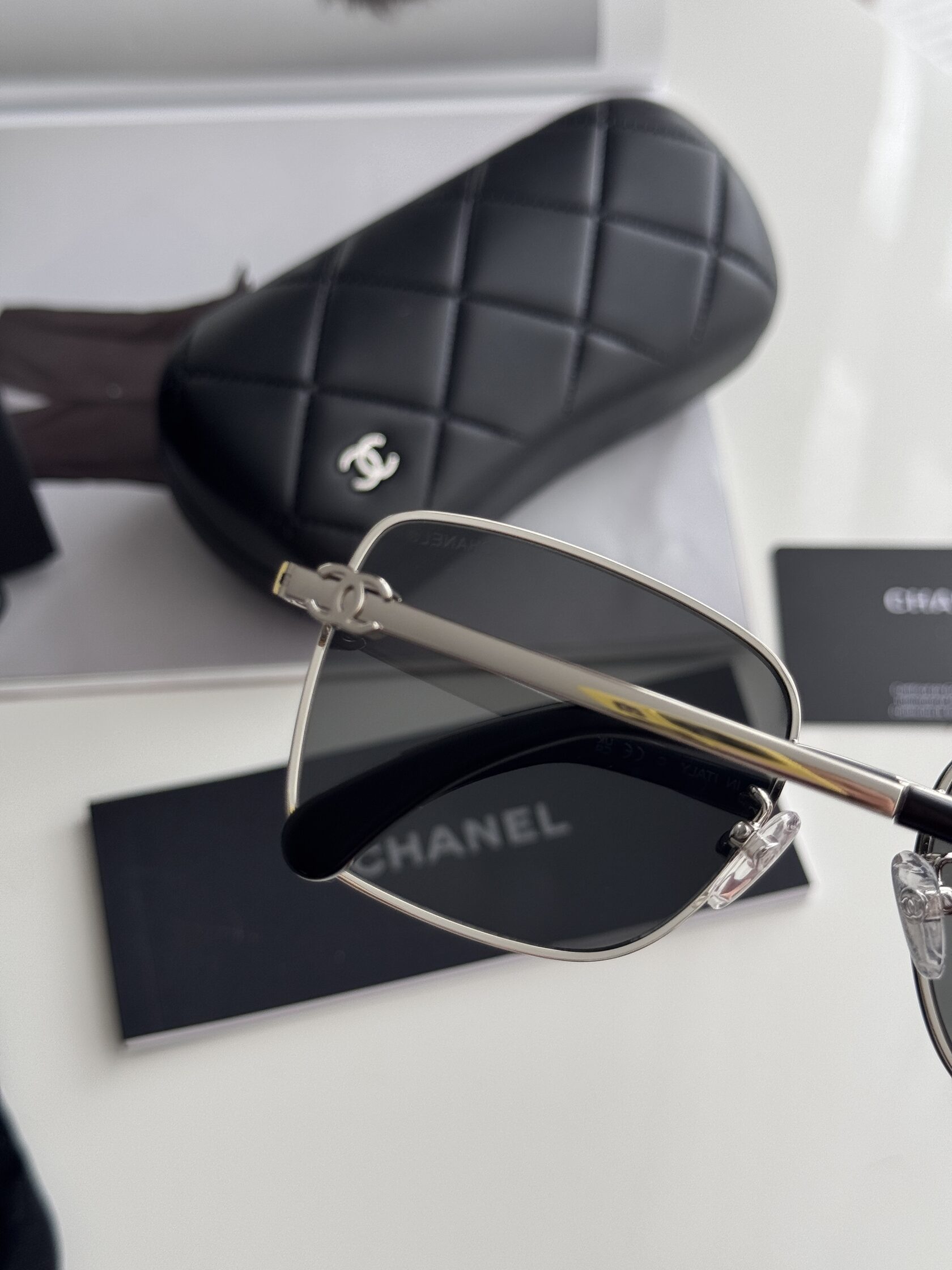 Chanel Black/Silver 2219 C.418 S - 5