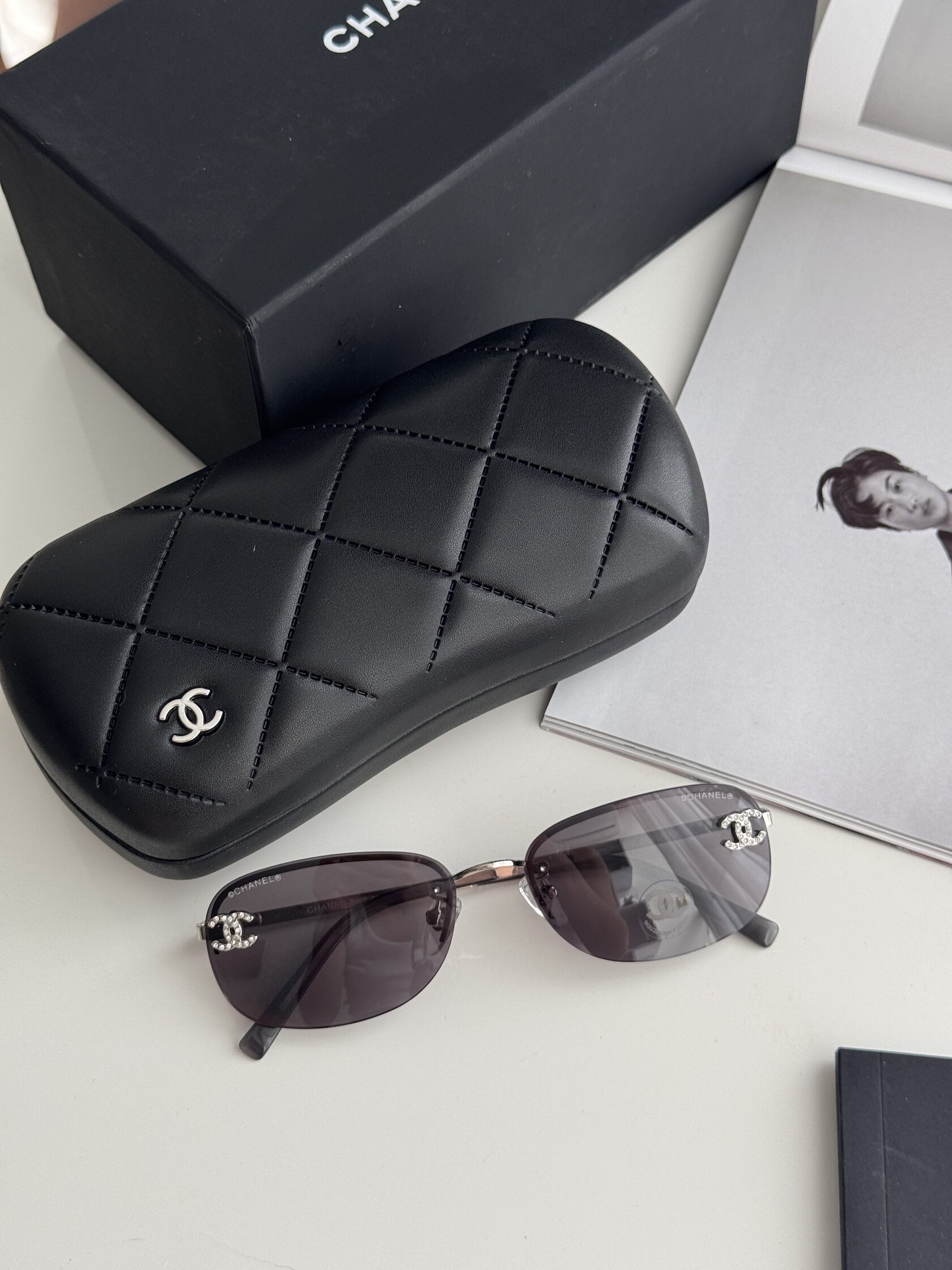 Chanel Black/Silver CH4099 C02 - 2