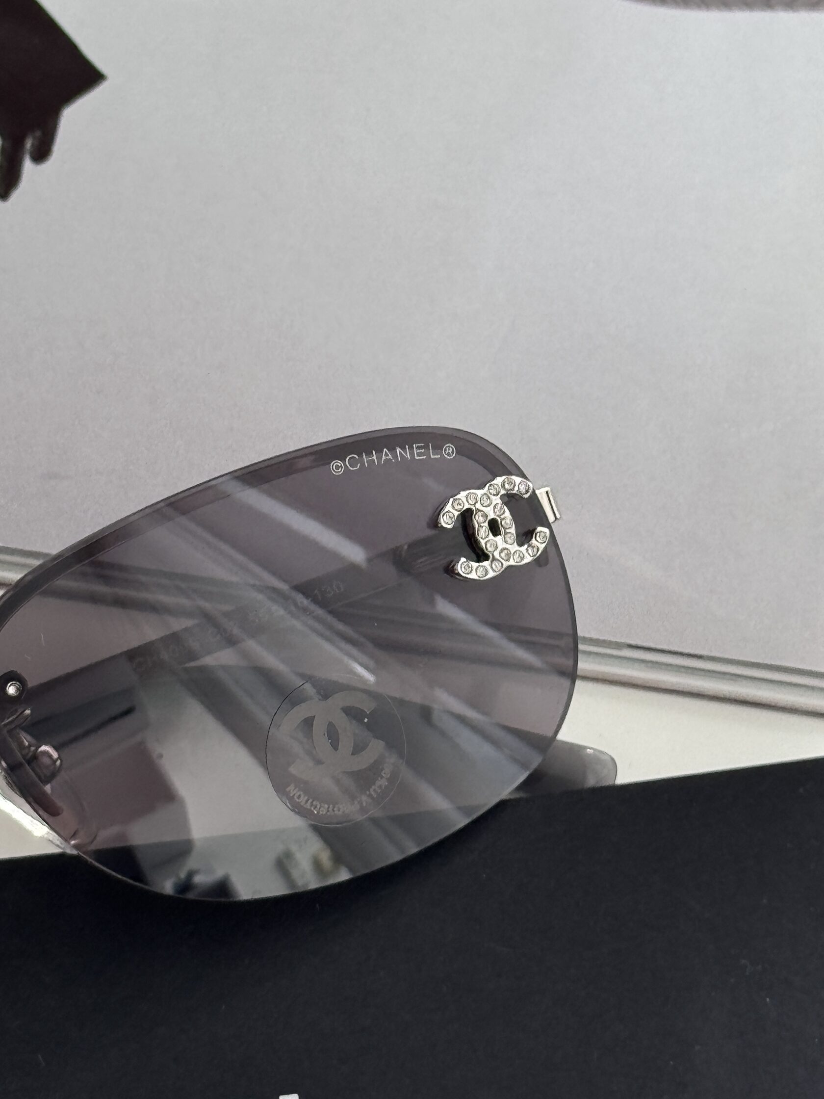 Chanel Black/Silver CH4099 C02 - 7