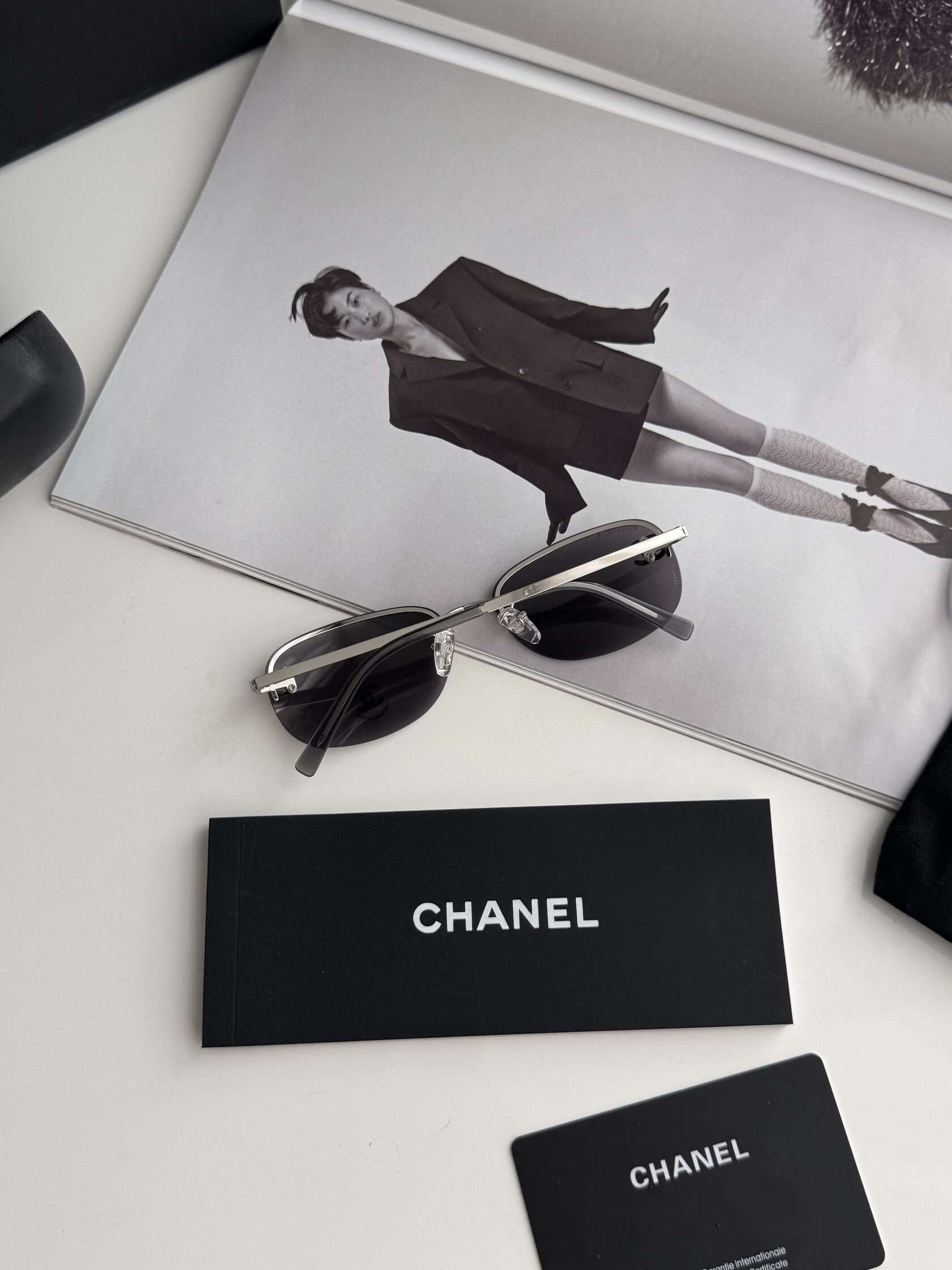 Chanel Black/Silver CH4099 C02 - 8