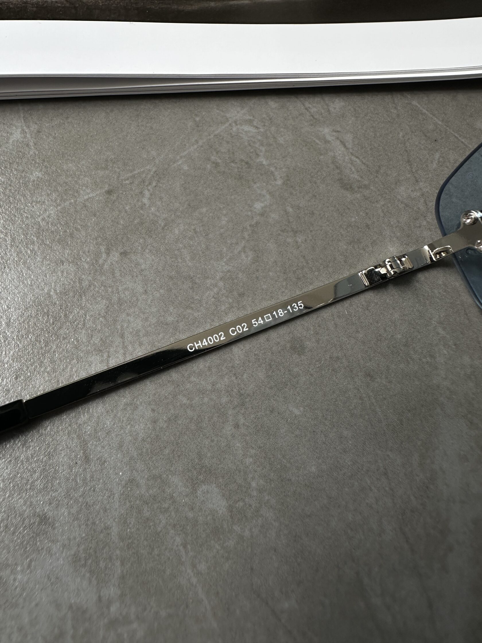 Chanel Blue/Silver CH4002 C02 - 8