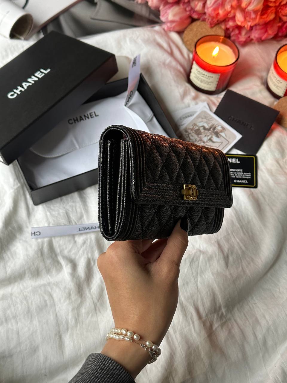 Chanel Boy Wallet on Chain - 4