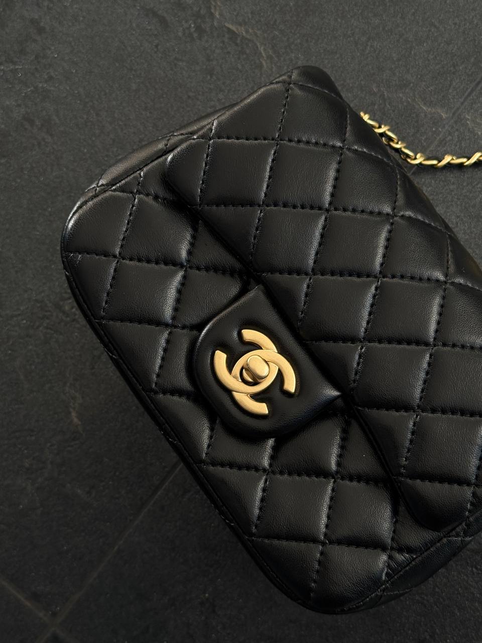 Chanel Mini Classic Single Flap Black - 5