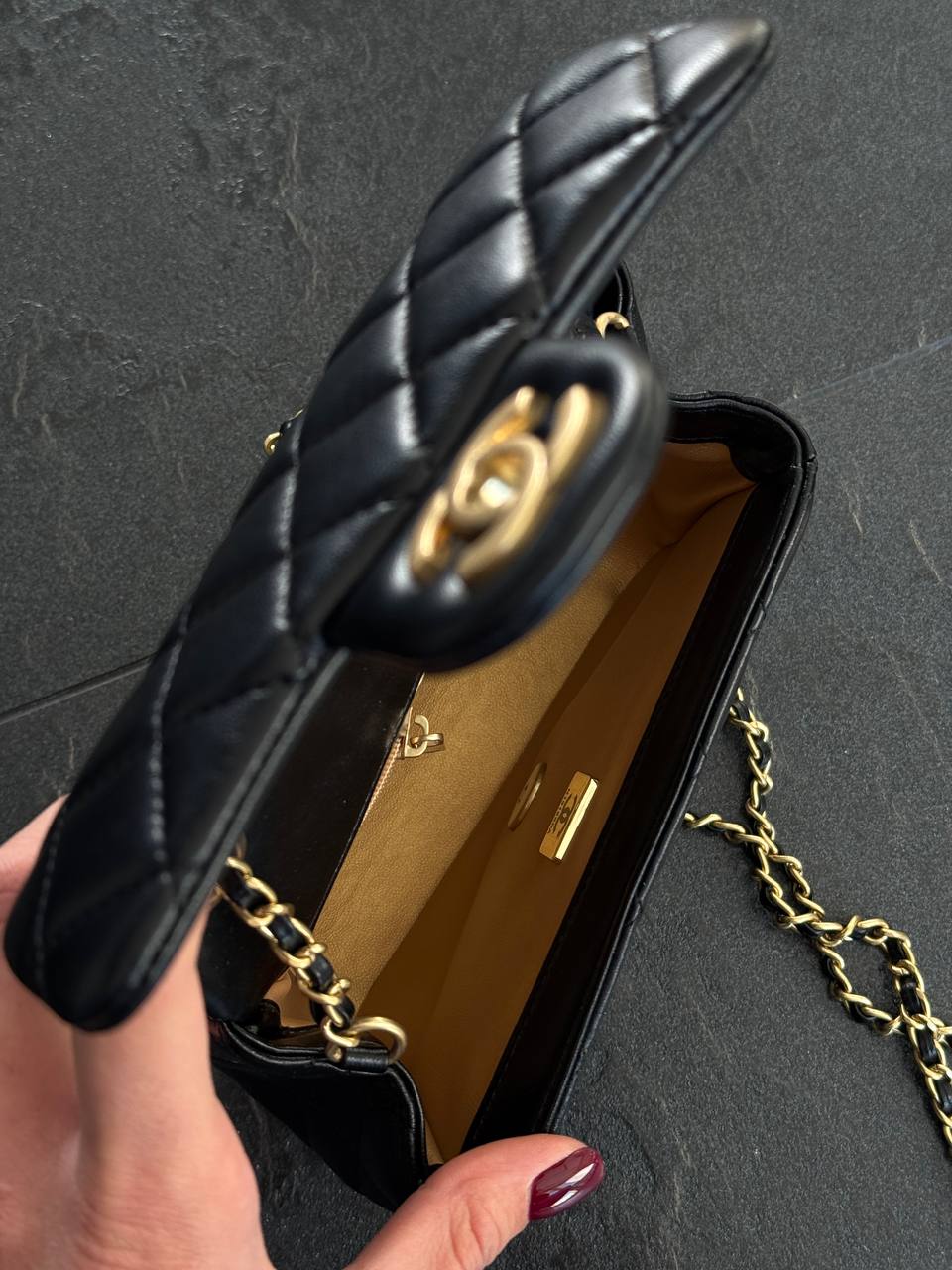 Chanel Mini Classic Single Flap Black - 7