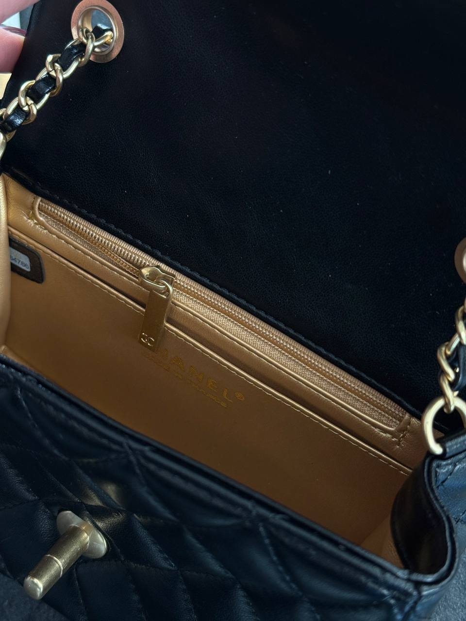 Chanel Mini Classic Single Flap Black - 8