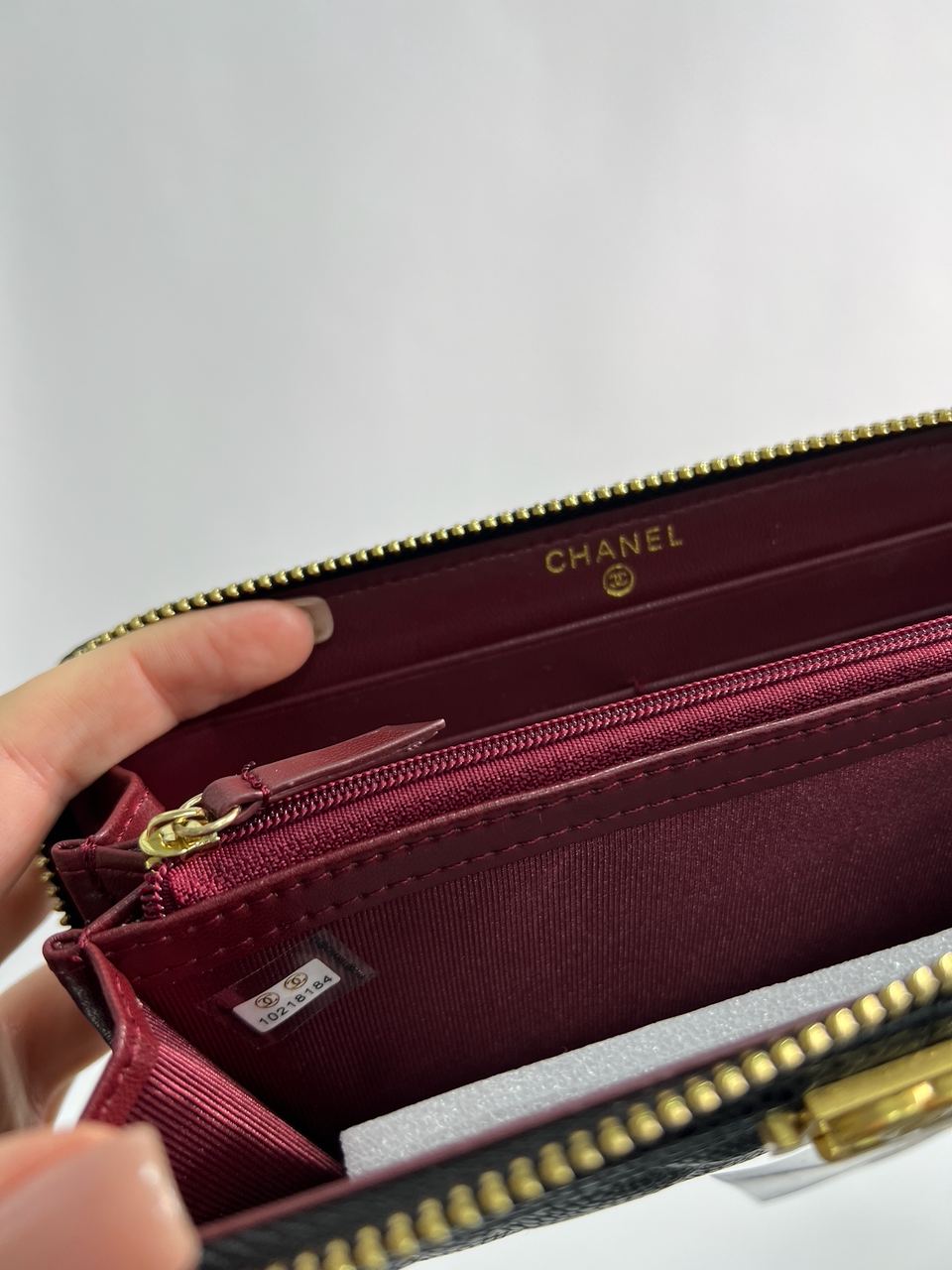 Chanel Wallet Boy Black/Gold - 16