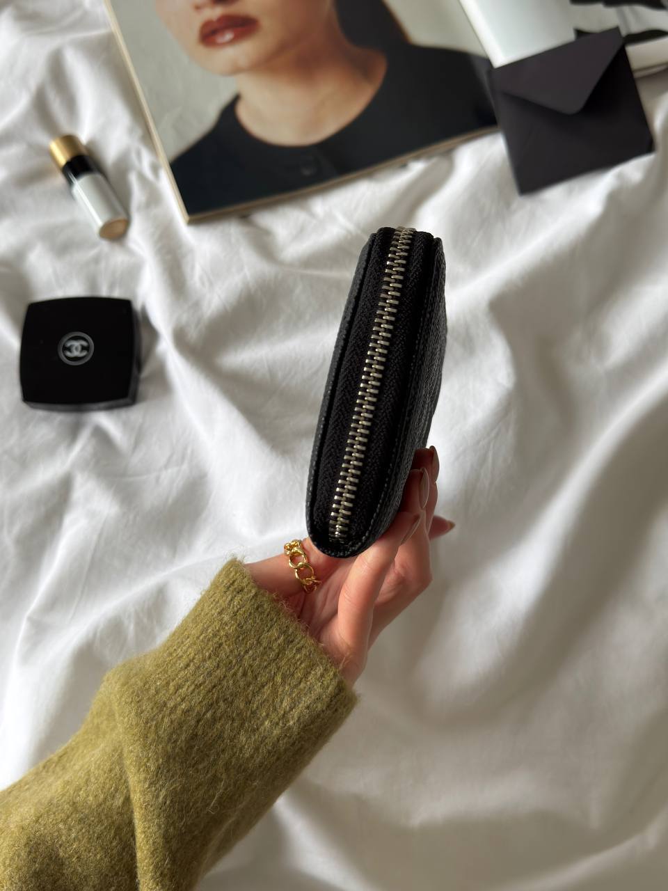 Chanel Wallet Boy Black/Silver - 7