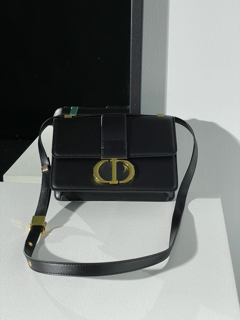 Christian Dior 30 Montaigne Bag Black Box Calfskin - 3