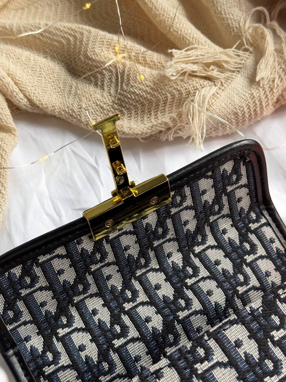 Christian Dior 30 Montaigne Bag Black/Gray - 15