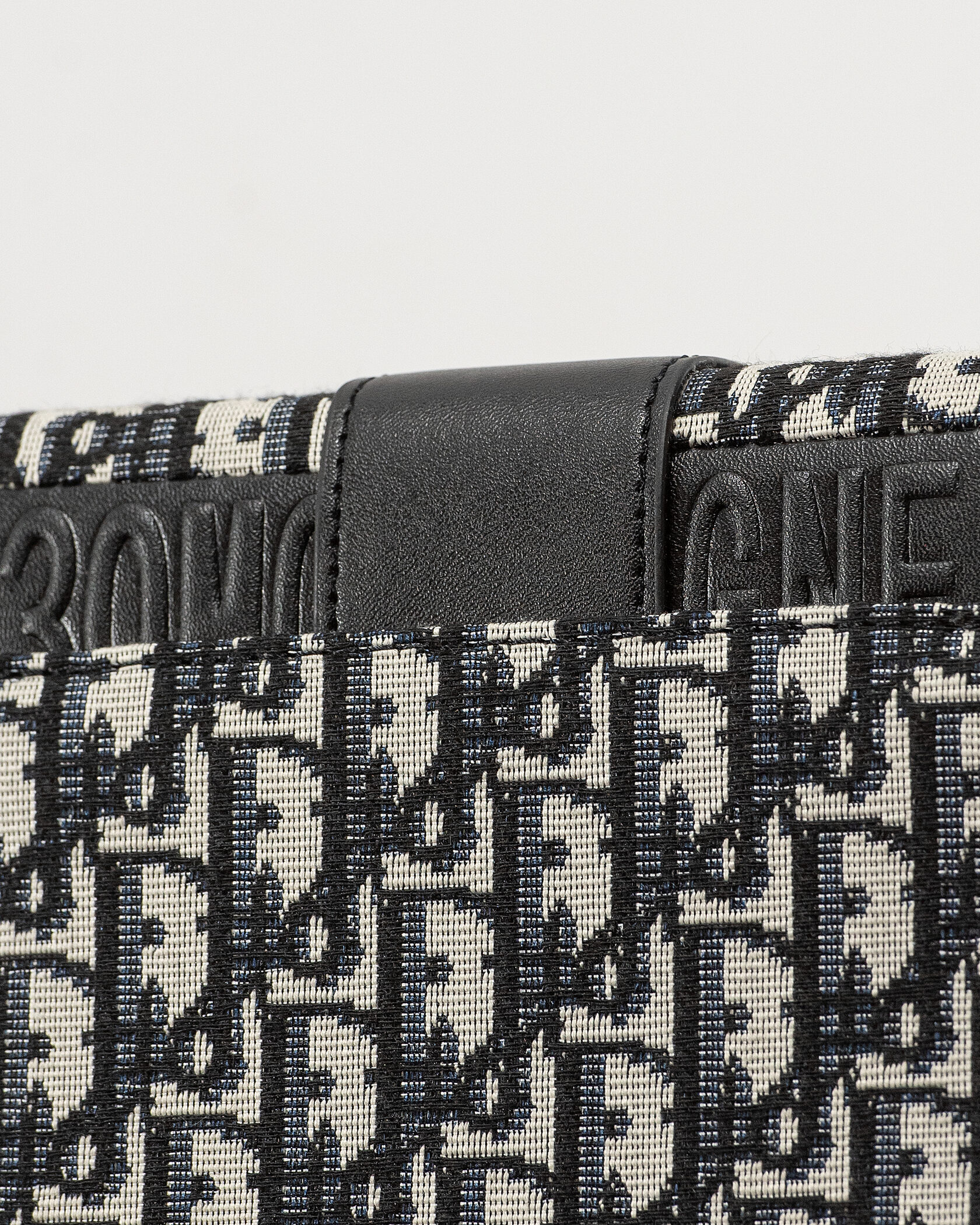 Christian Dior 30 Montaigne Chain Bag Black Dior Oblique Jacquar - 11