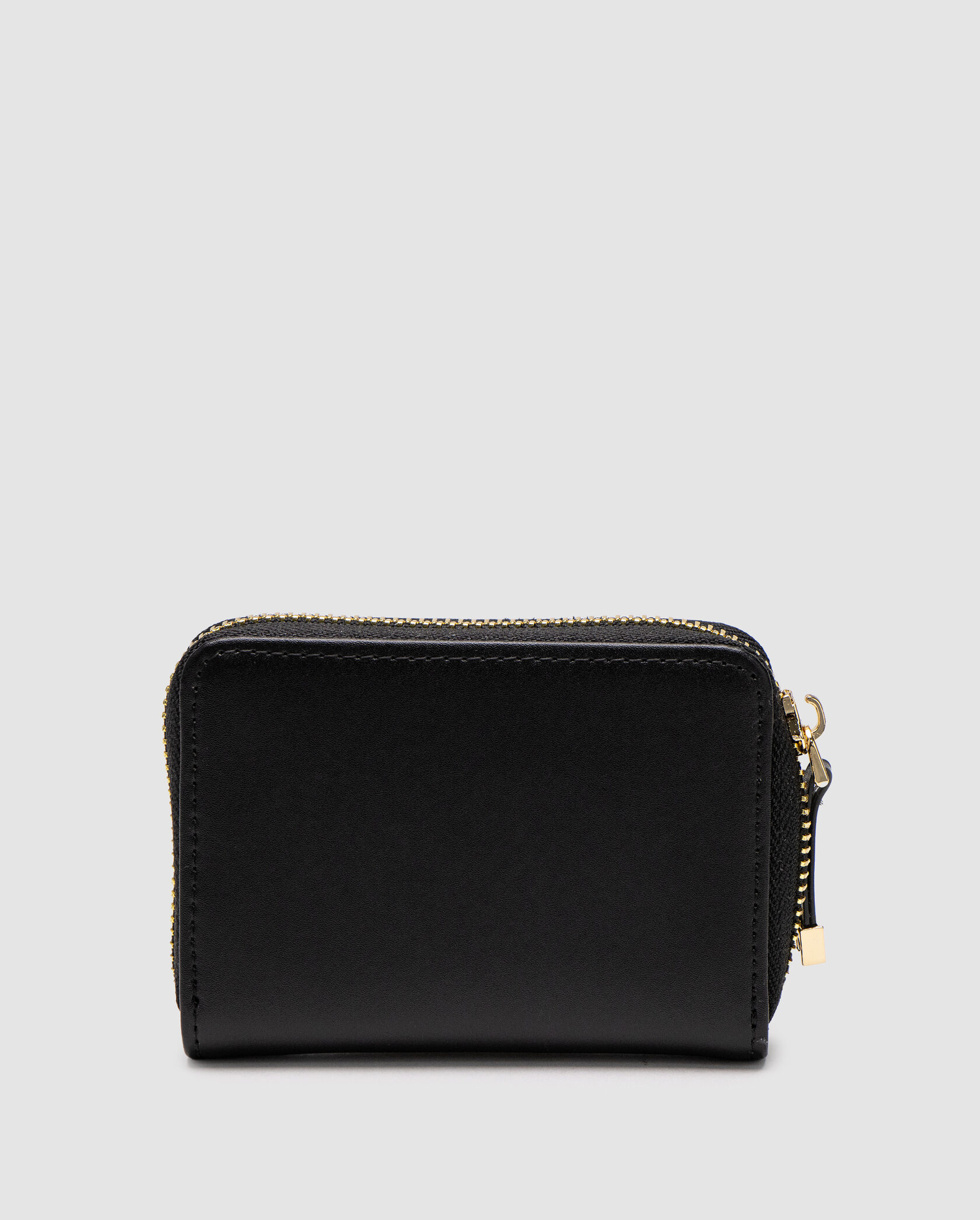 Christian Dior 30 Montaigne Dahlia Zipped Coin Purse in Black - 3