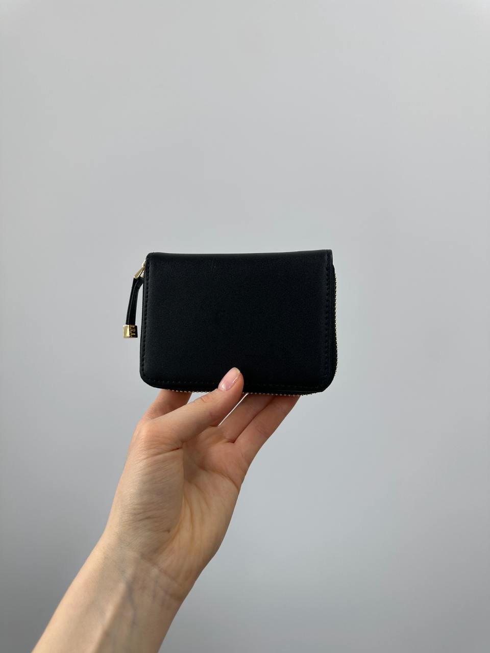 Christian Dior 30 Montaigne Dahlia Zipped Coin Purse in Black - 5