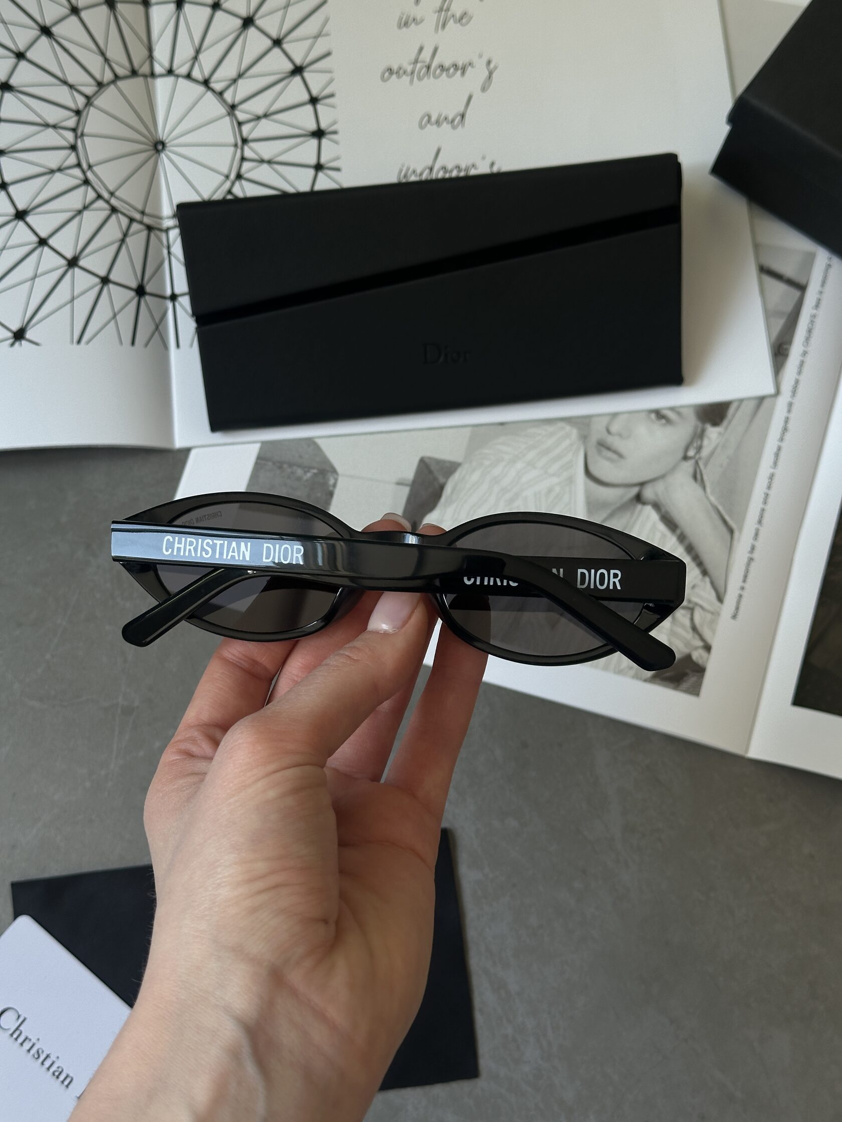 Christian Dior Black/Black Dior Pacific R1F - 10