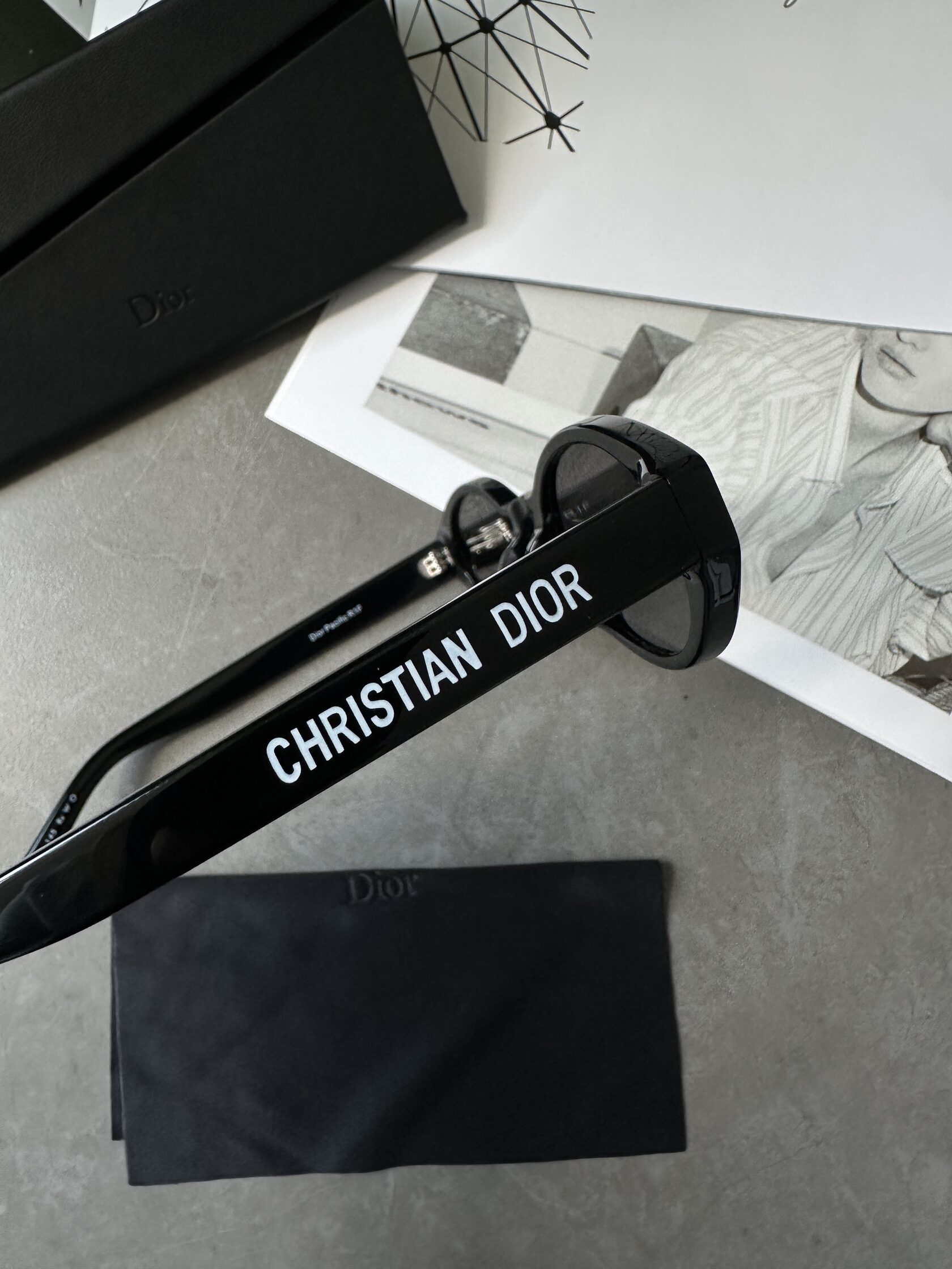 Christian Dior Black/Black Dior Pacific R1F - 11