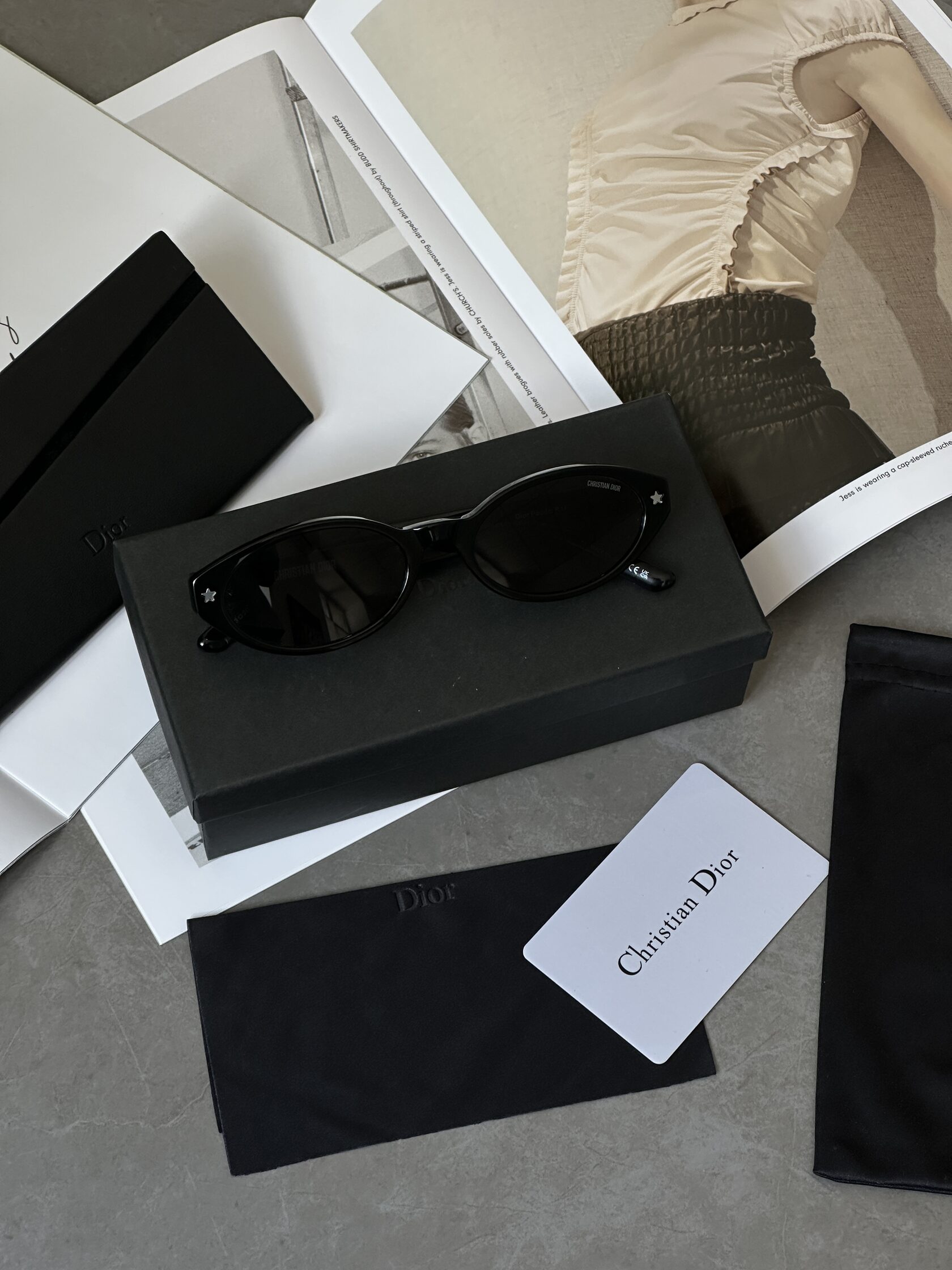 Christian Dior Black/Black Dior Pacific R1F - 2