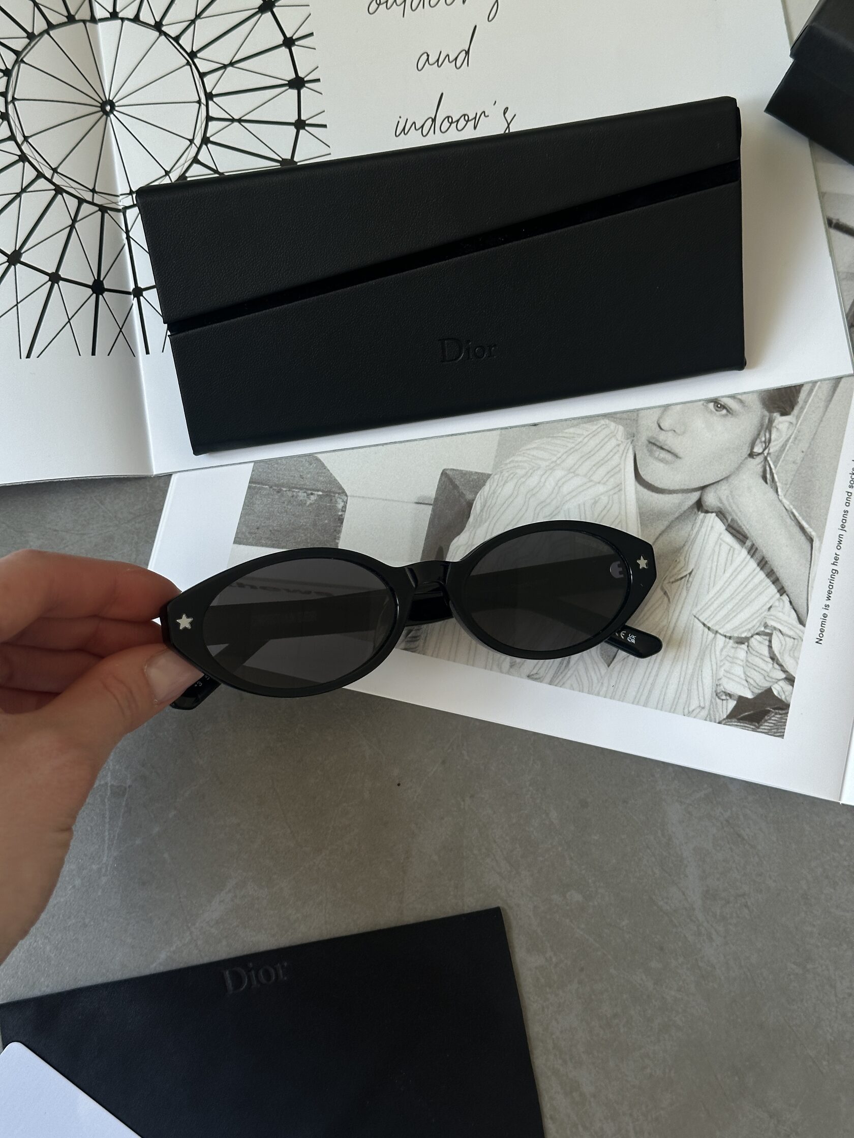 Christian Dior Black/Black Dior Pacific R1F - 5