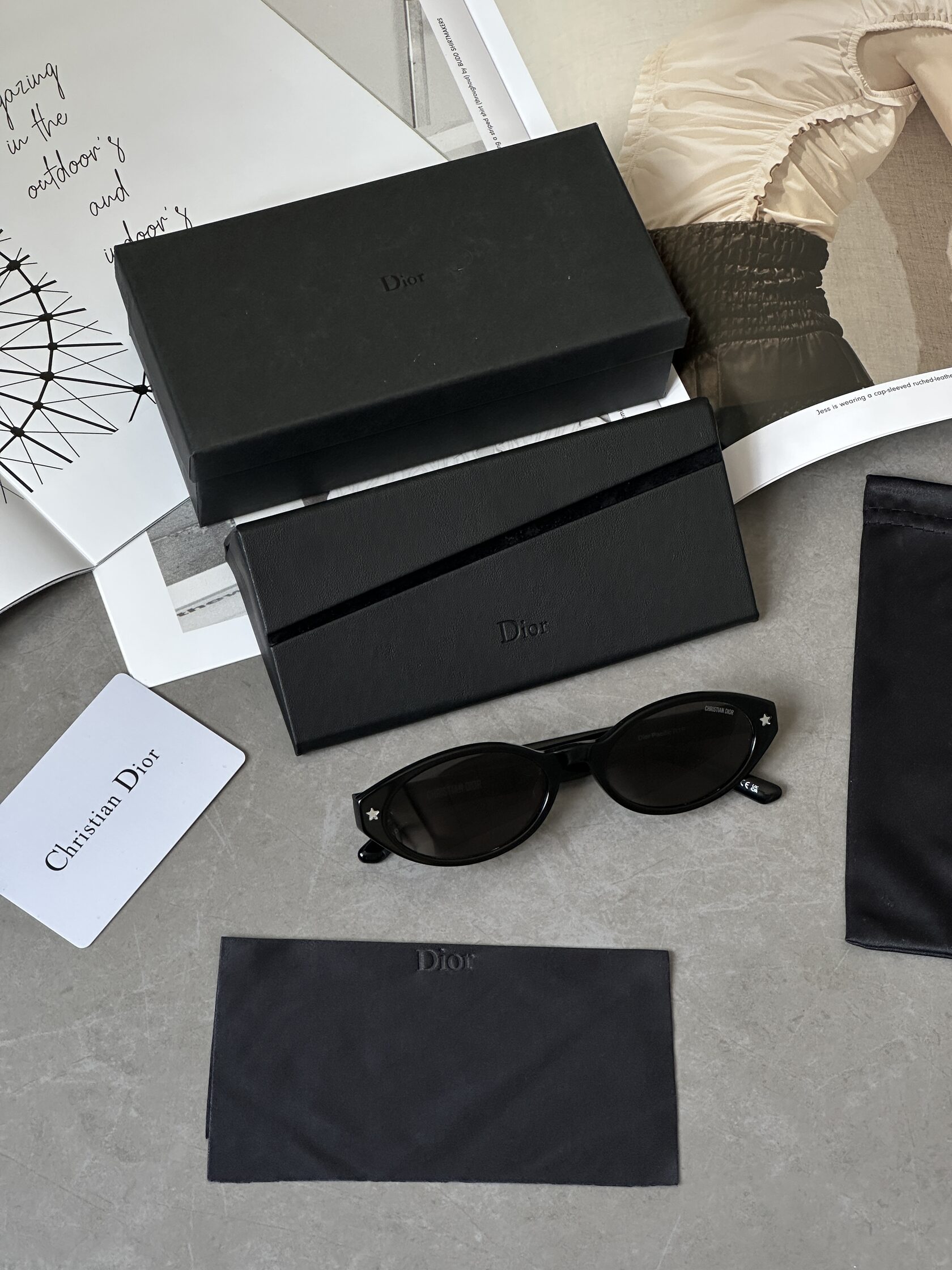 Christian Dior Black/Black Dior Pacific R1F - 9