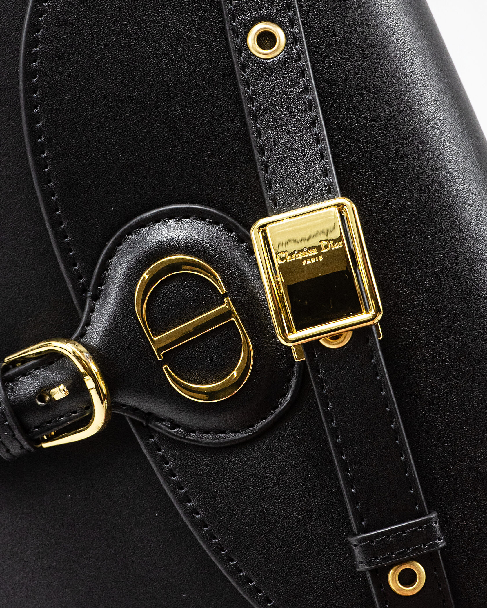 Christian Dior Bobby Small Bag In Black - 8