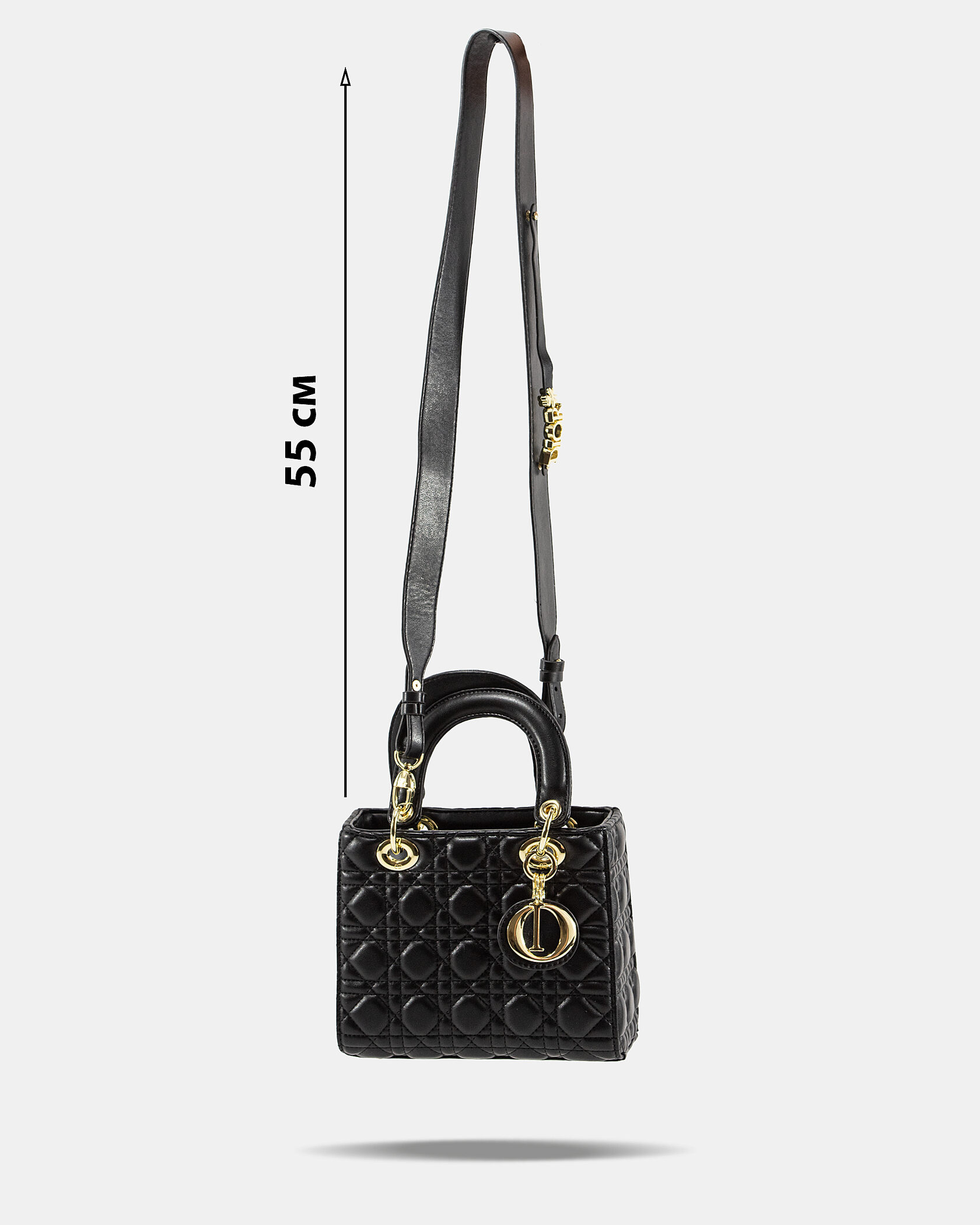 Christian Dior Lady Mini Black/Gold - 4