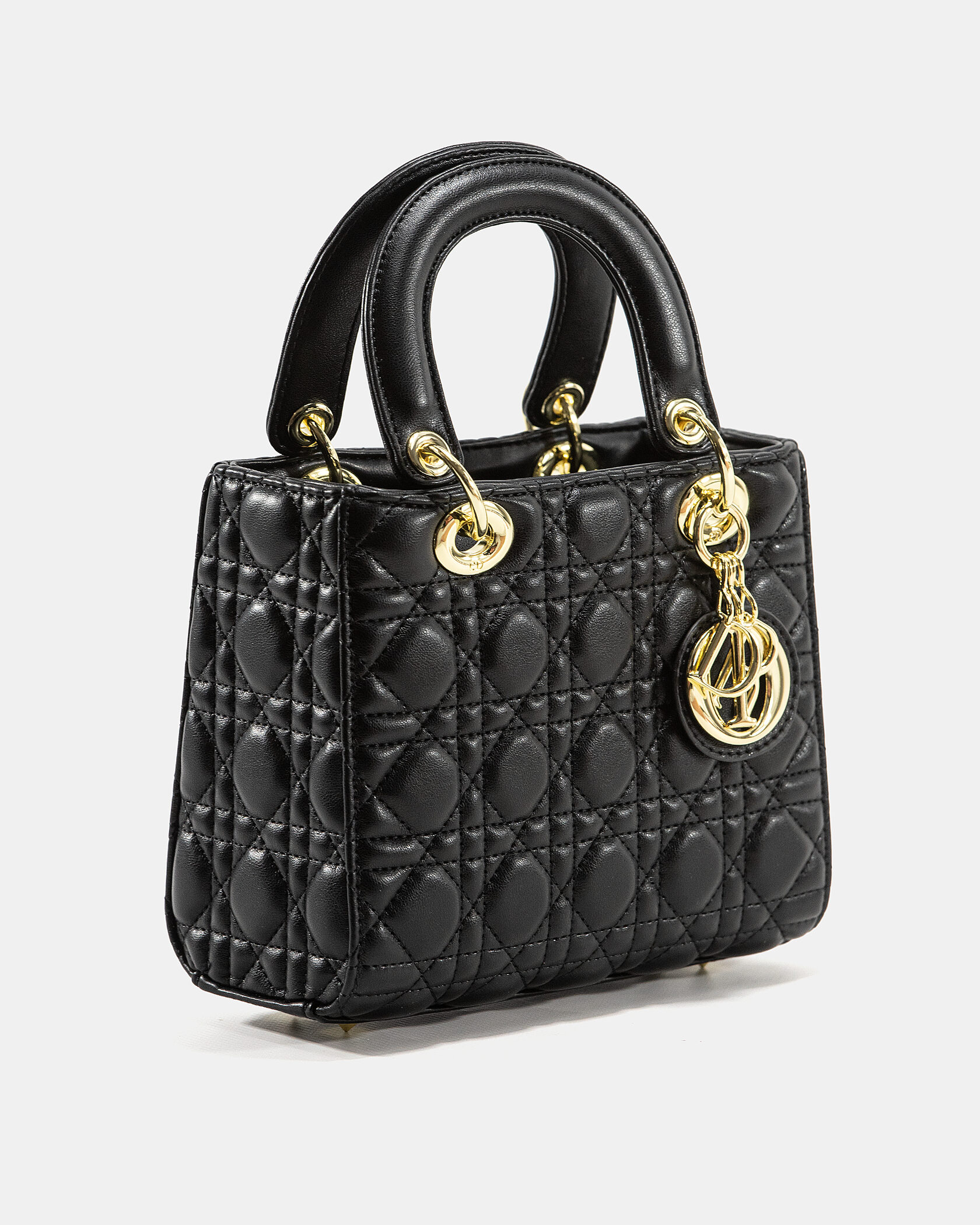 Christian Dior Lady Mini Black/Gold - 7