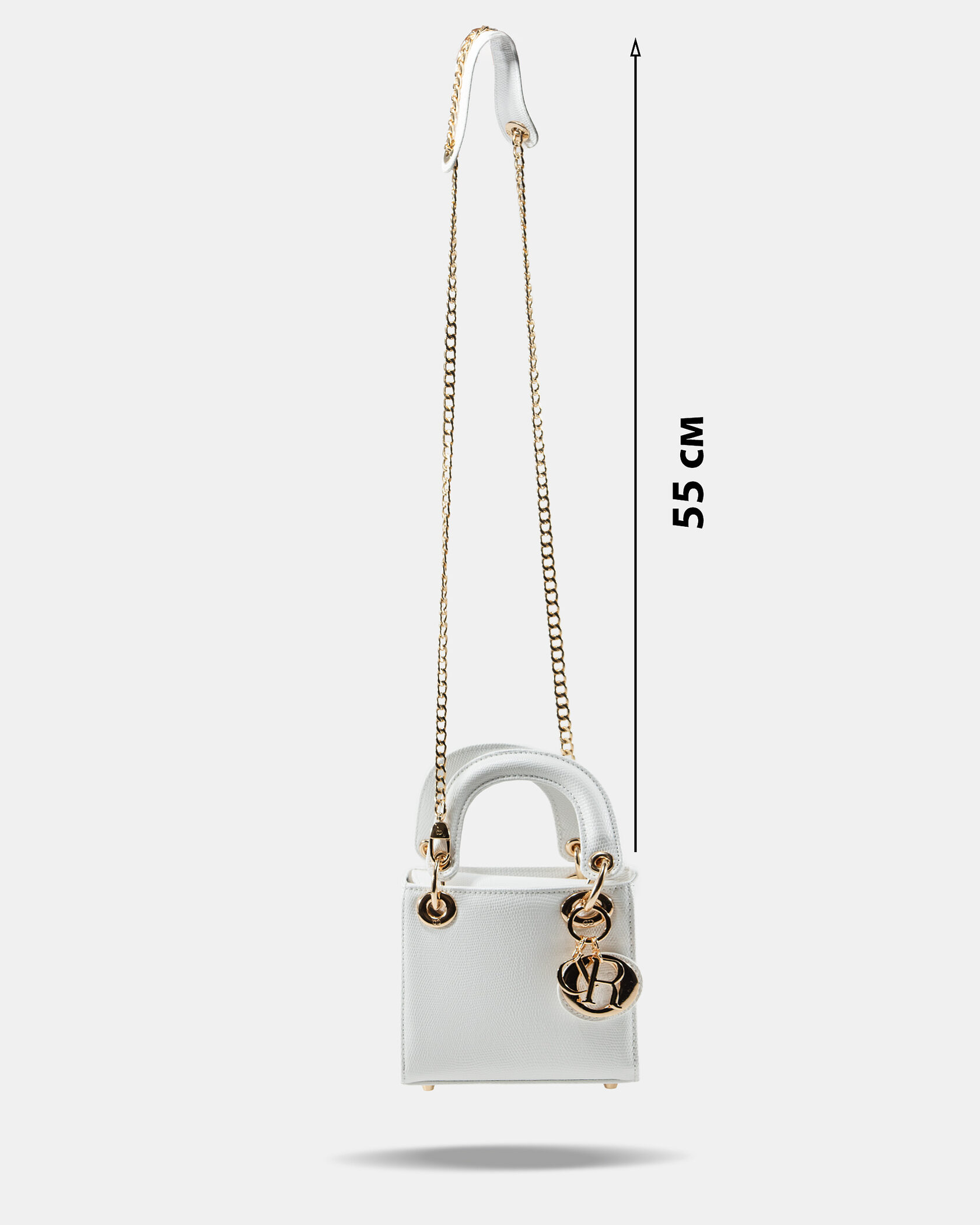 Christian Dior Lady Mini White/Gold - 4