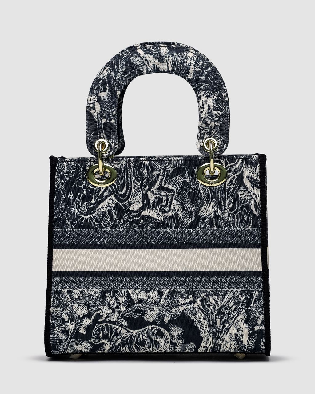 Christian Dior Medium Lady D-Lite Bag Blue - 15