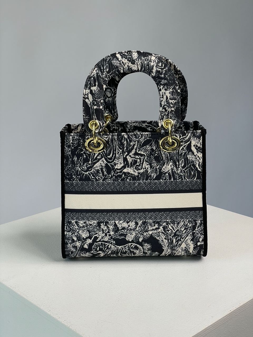 Christian Dior Medium Lady D-Lite Bag Blue - 16