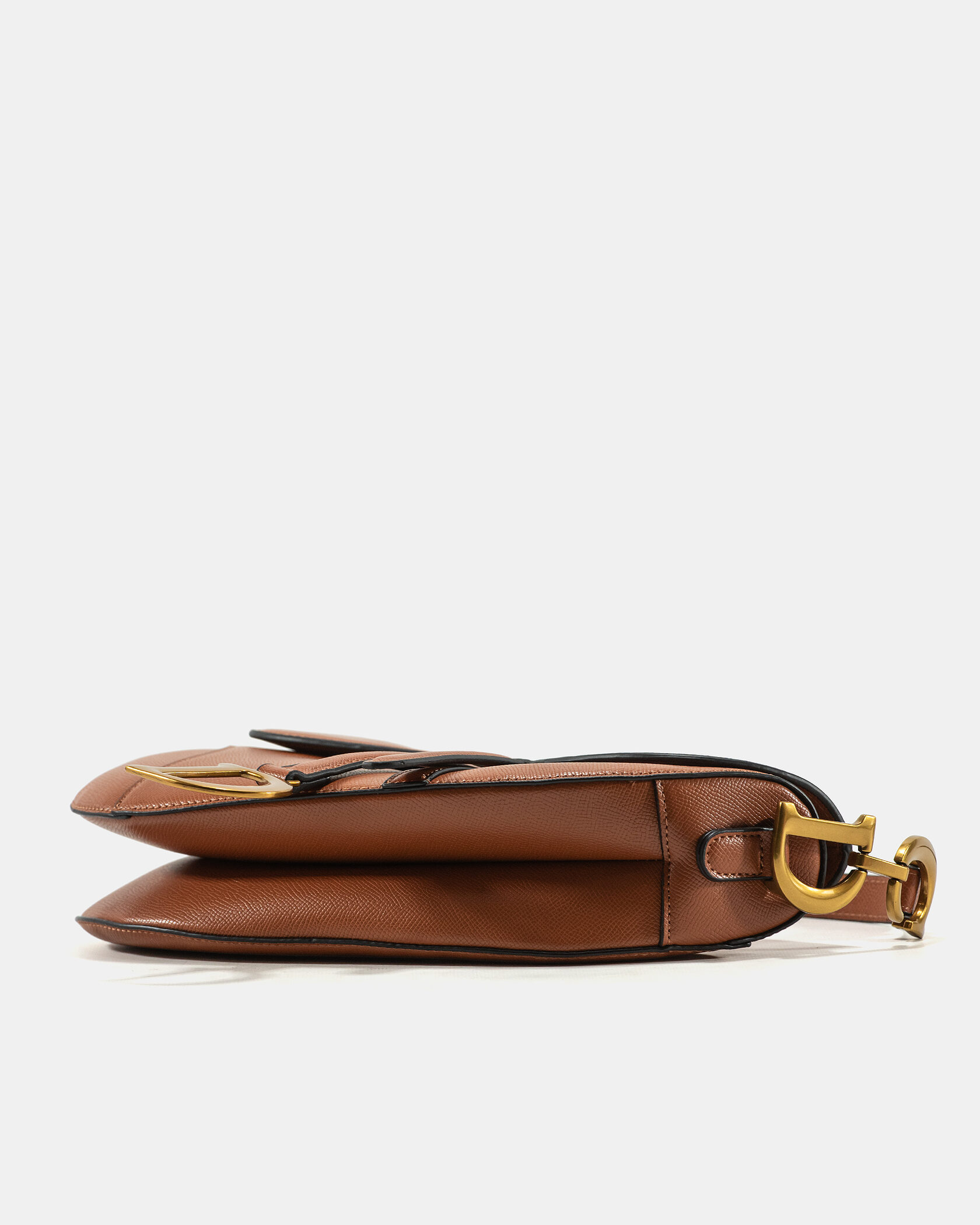 Christian Dior Saddle Bag With Strap Brown - 7