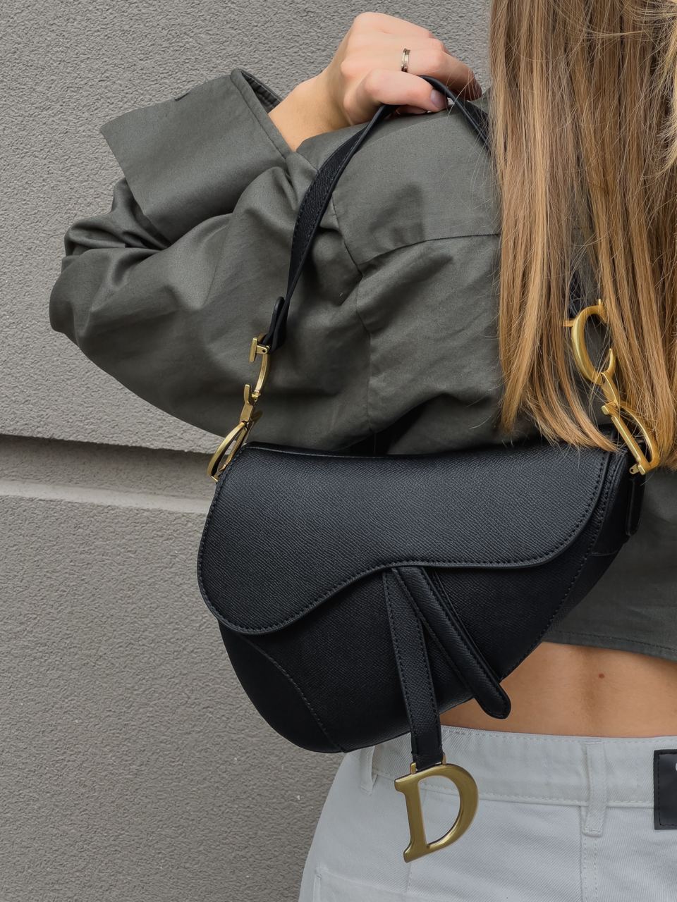 Christian Dior Saddle Calfskin Bag - 2