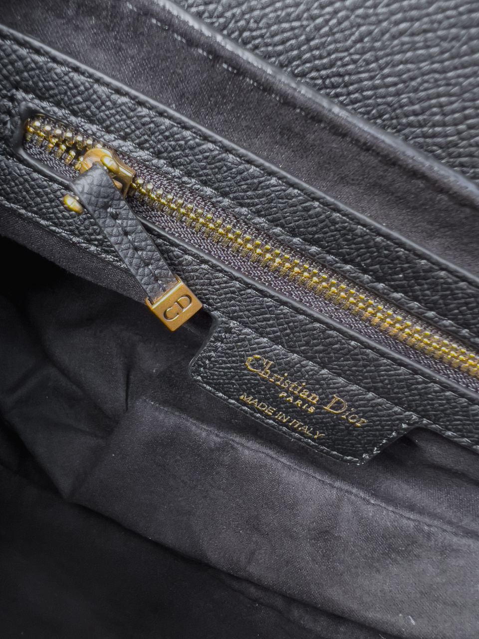 Christian Dior Saddle Calfskin Bag - 24