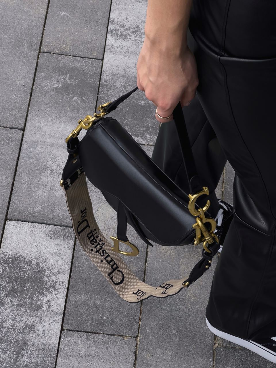 Christian Dior Saddle Calfskin Bag - 20