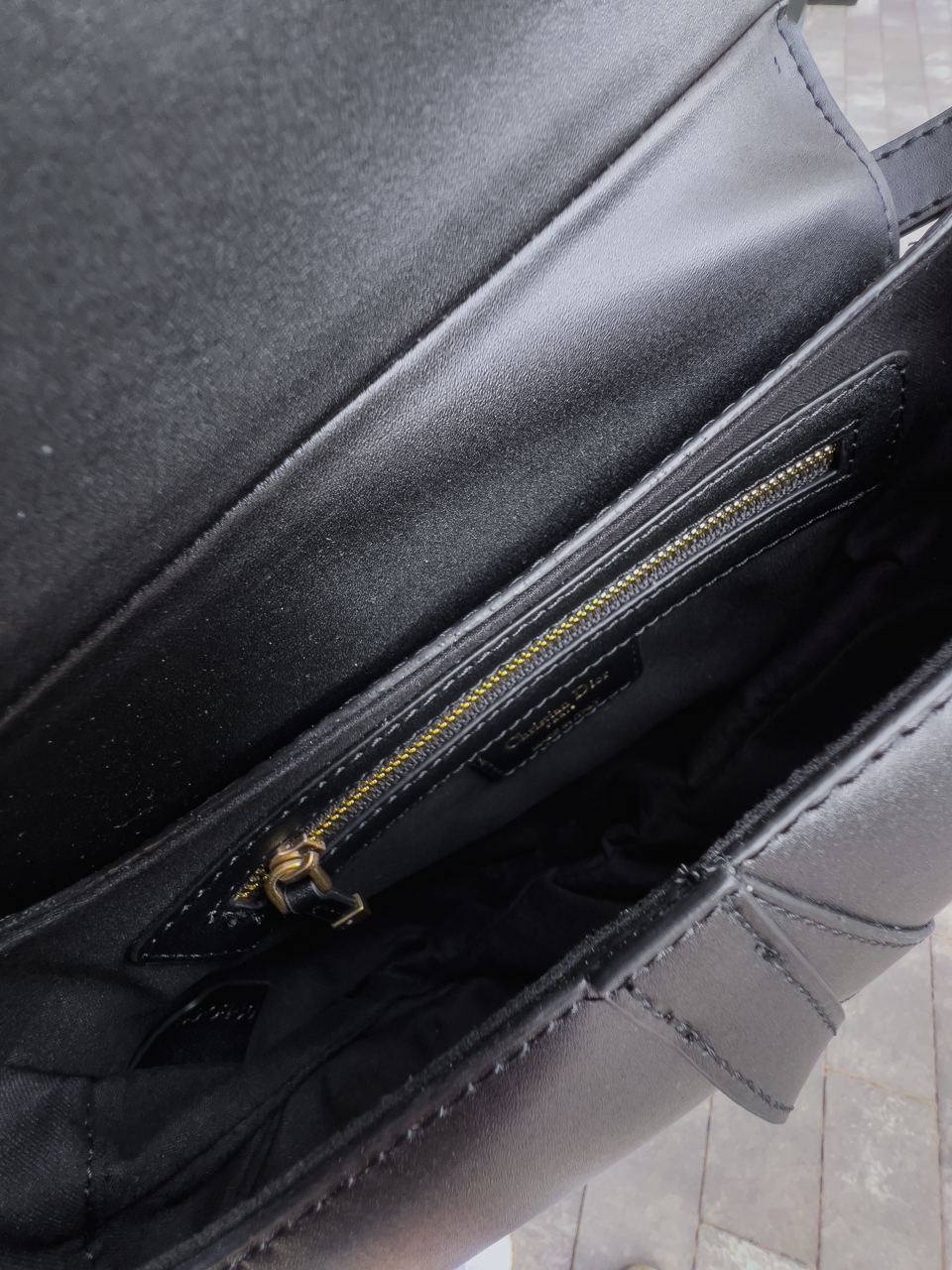 Christian Dior Saddle Calfskin Bag - 25