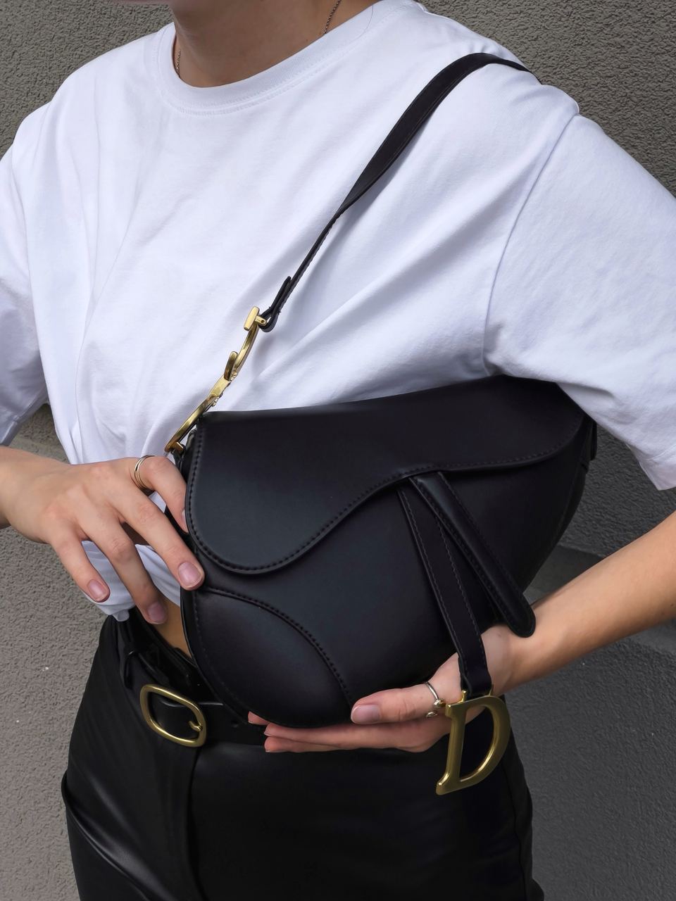 Christian Dior Saddle Calfskin Bag - 8