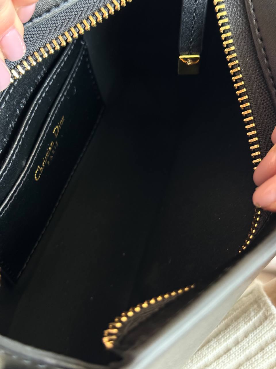 Christian Dior Signature Hobo Mini Bag Black - 5