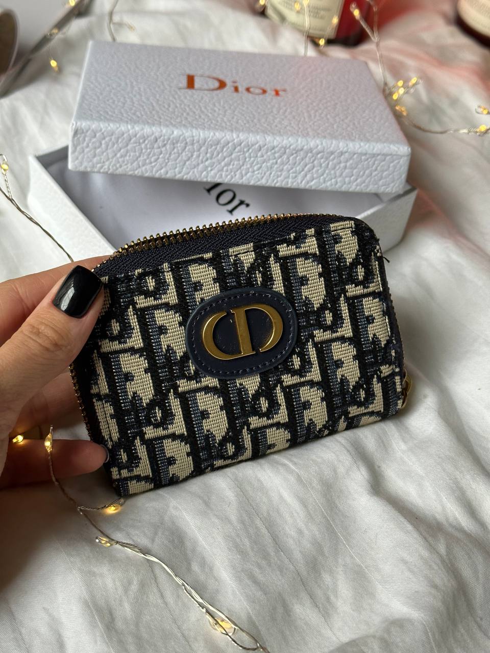 Christian Dior Small 30 Montaigne Wallet Voyageur Coin Purse - 2