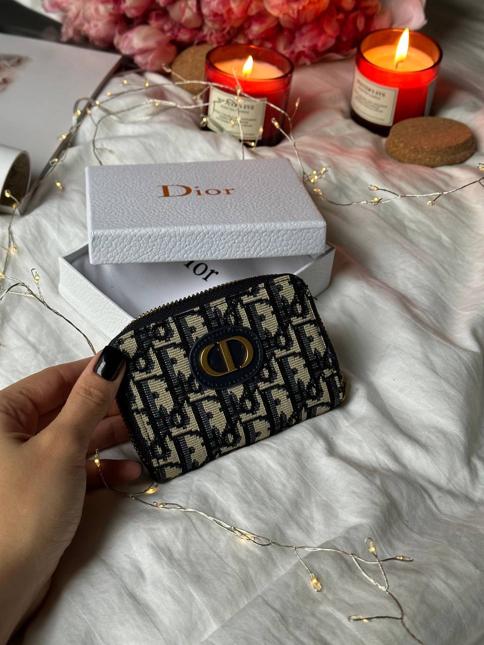 Christian Dior Small 30 Montaigne Wallet Voyageur Coin Purse - 4