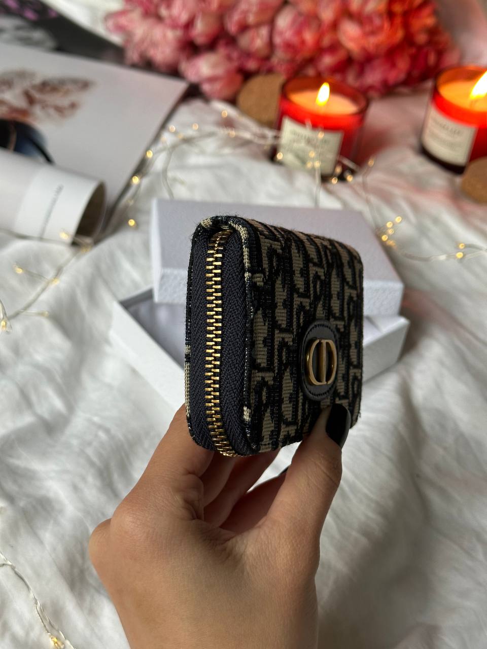 Christian Dior Small 30 Montaigne Wallet Voyageur Coin Purse - 7