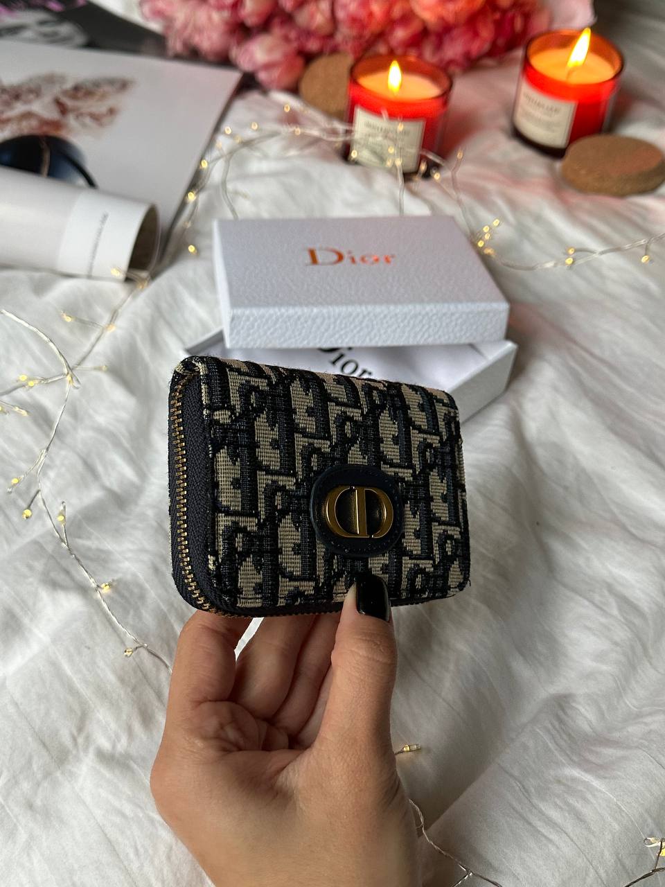 Christian Dior Small 30 Montaigne Wallet Voyageur Coin Purse - 8